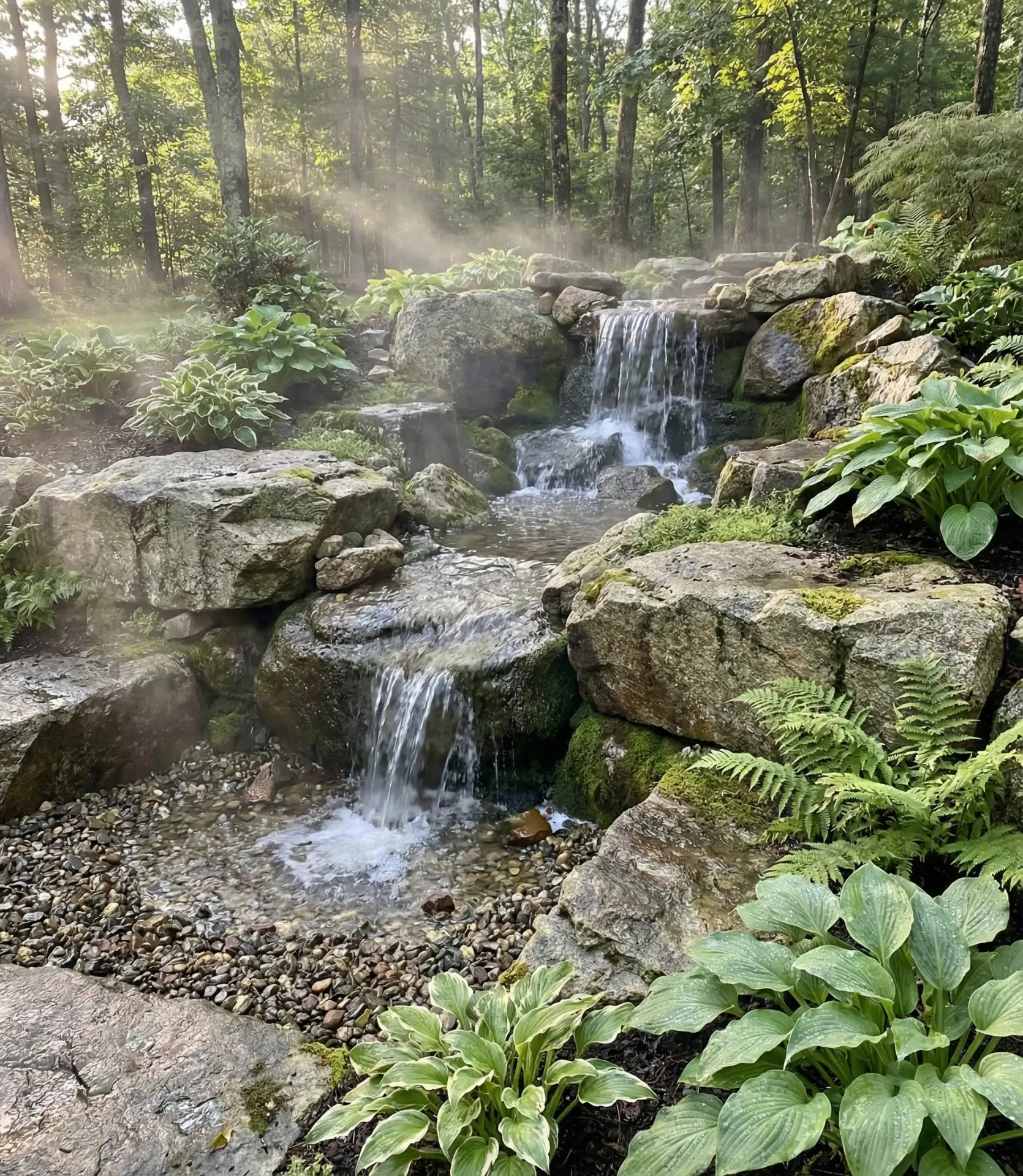 Pondless Rock Waterfall System 2