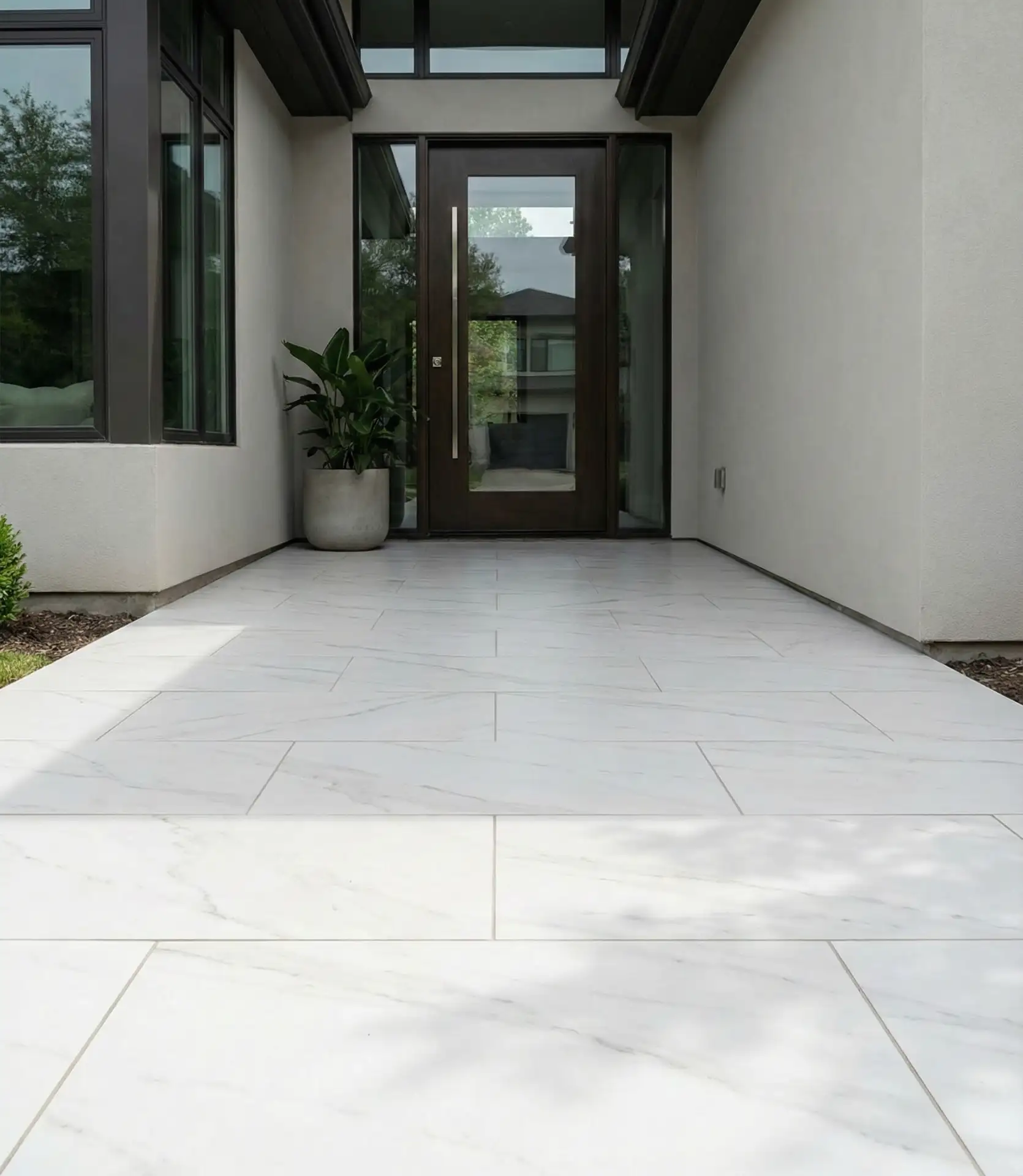 Porcelain Paver Contemporary Path 2