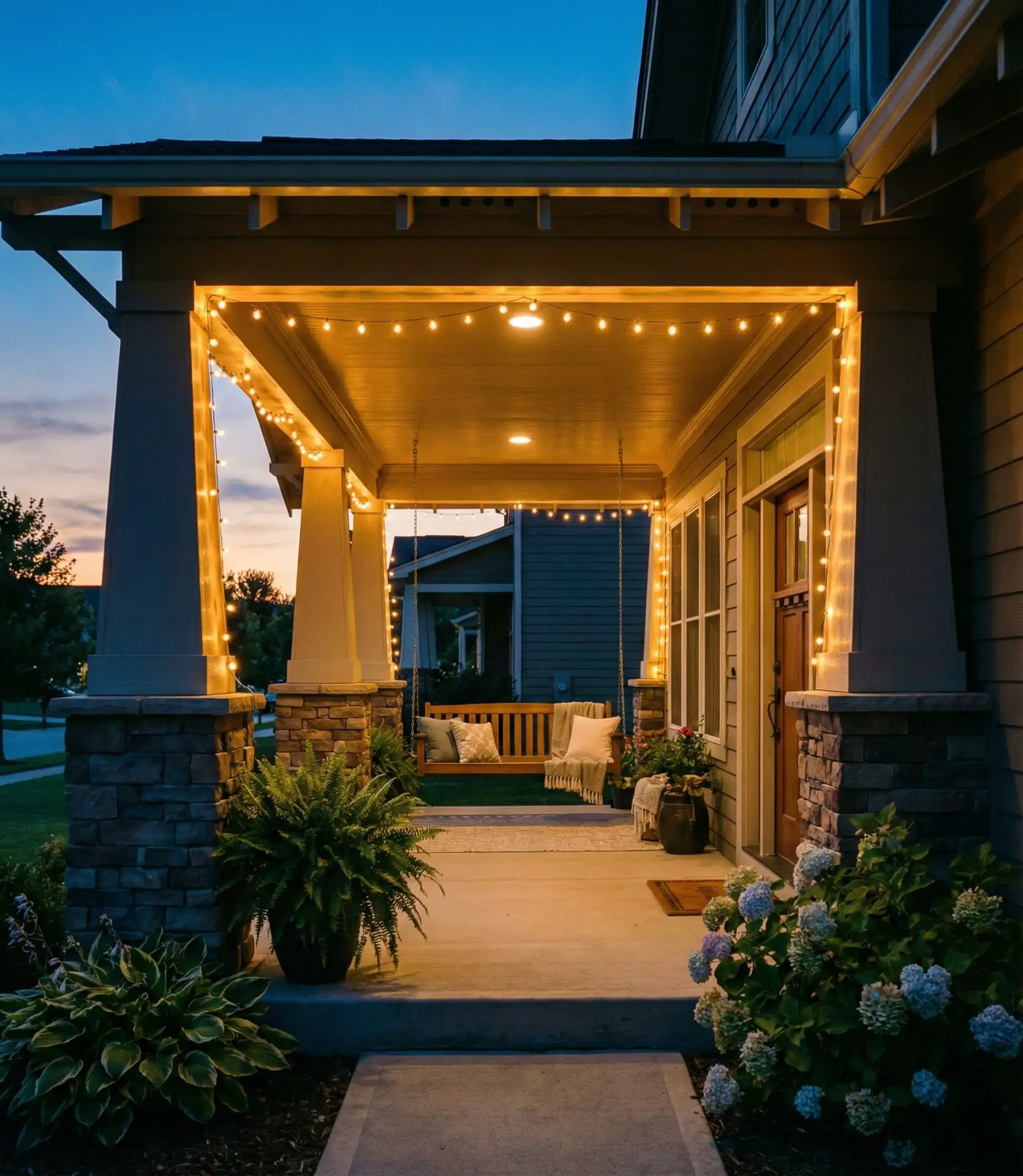 Porch Column Wrap Technique 2