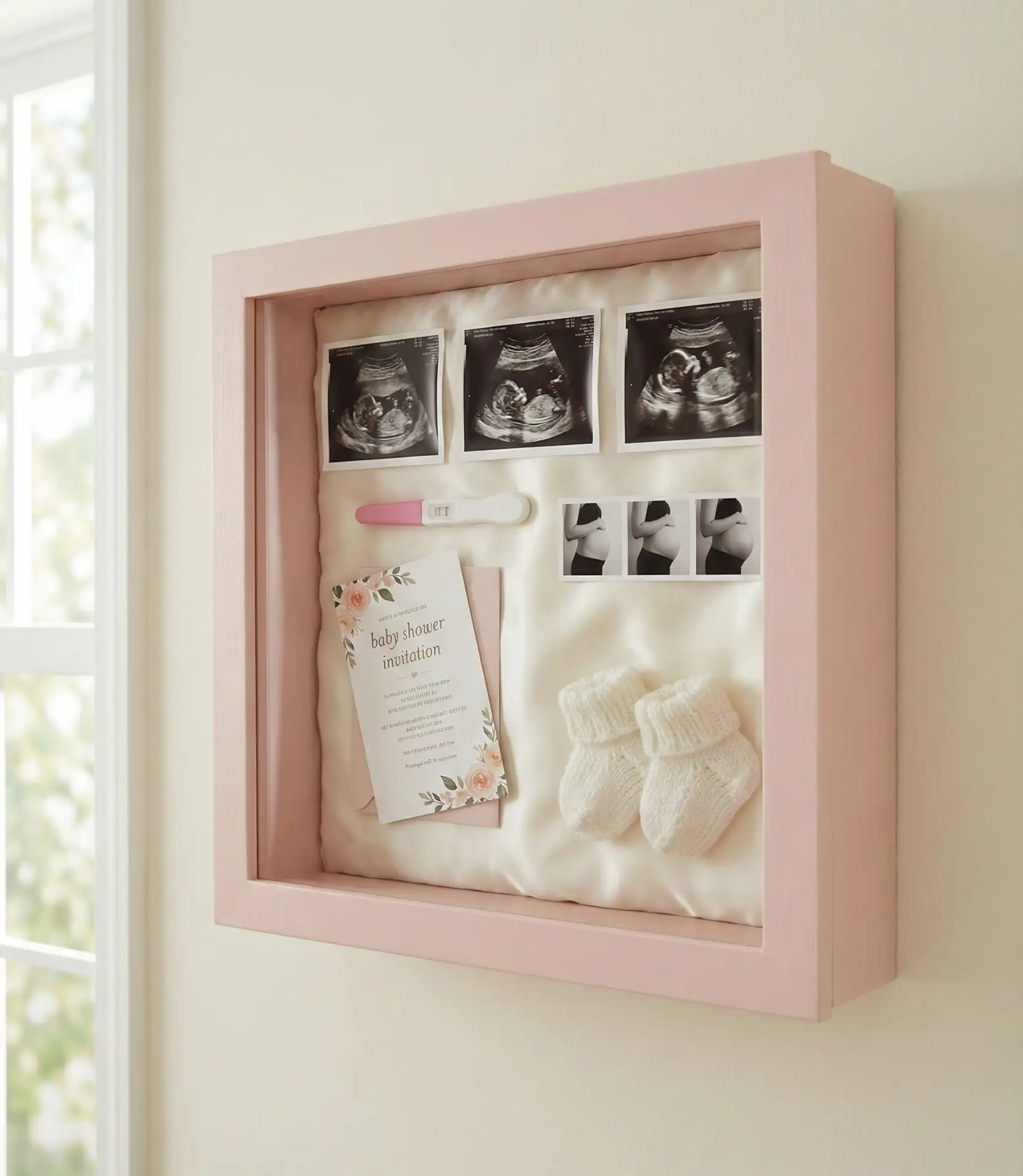 Pregnancy Journey Shadow Box 1