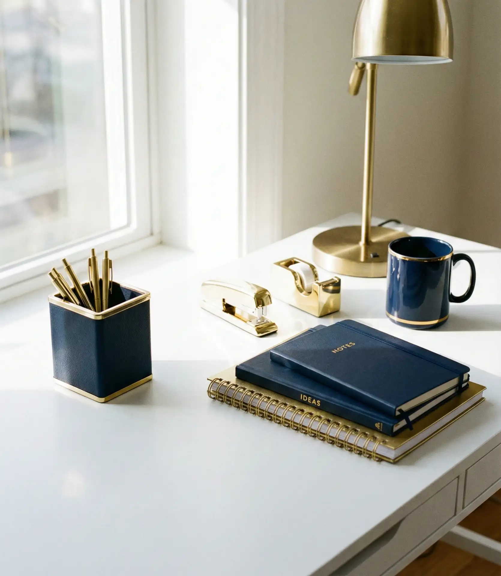 Preppy Desk with Coordinated Supplies 2