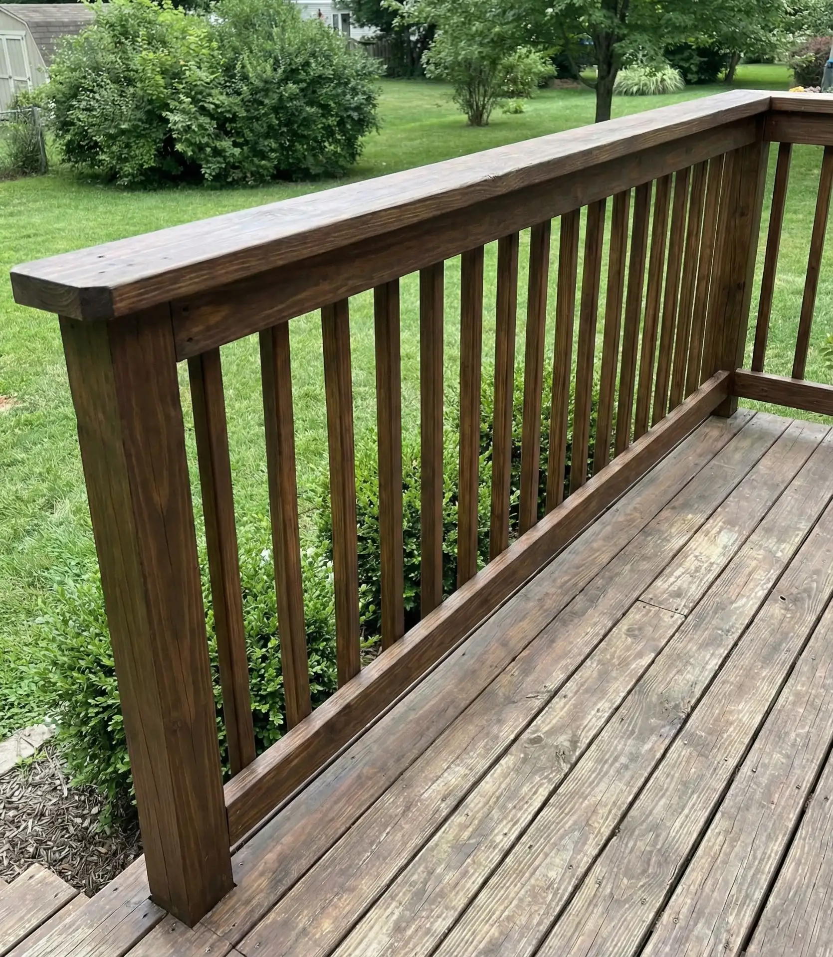 Pressure-Treated Pine with DIY Stain Finish 1