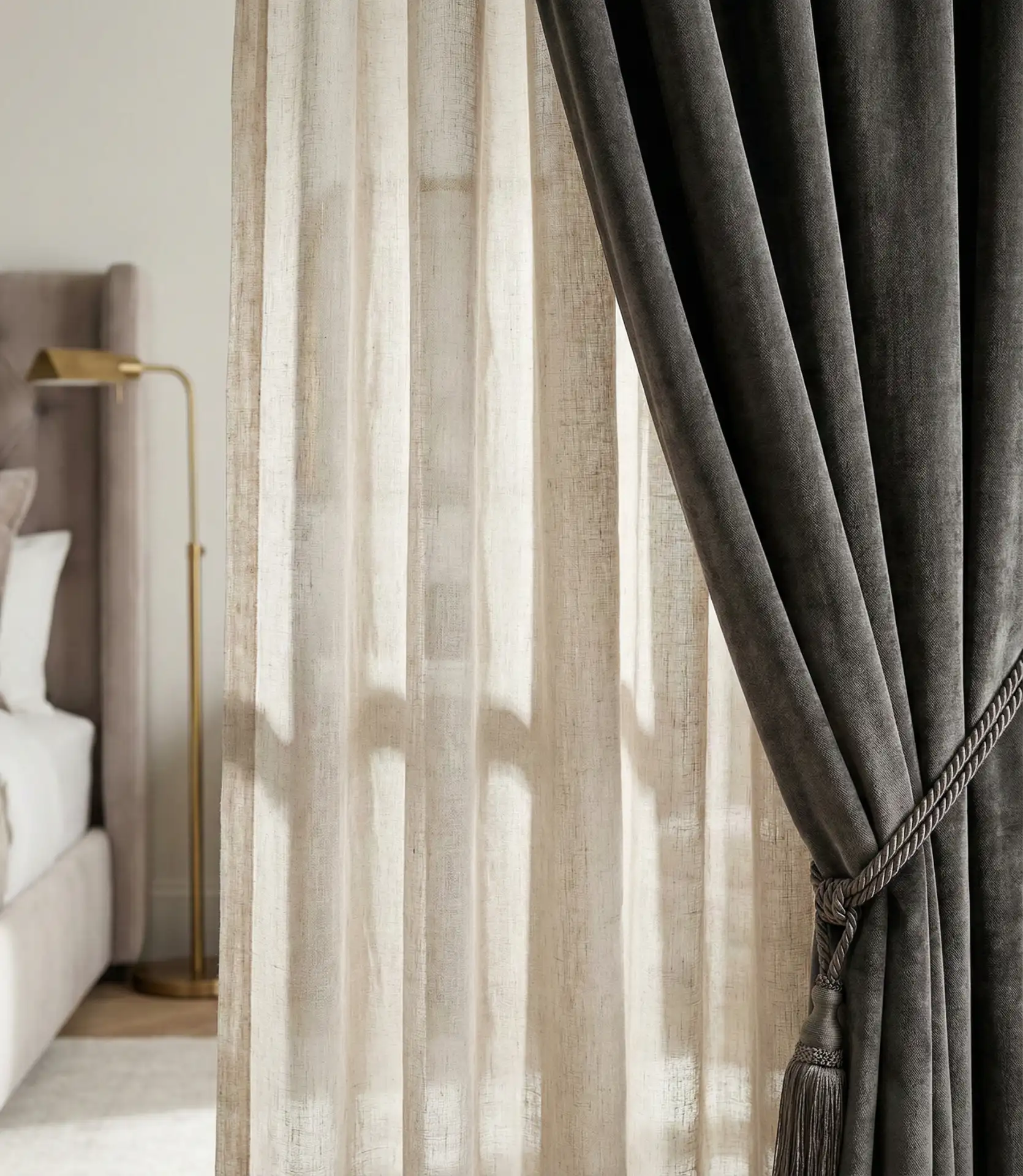 Primary Bedroom with Layered Textures 1