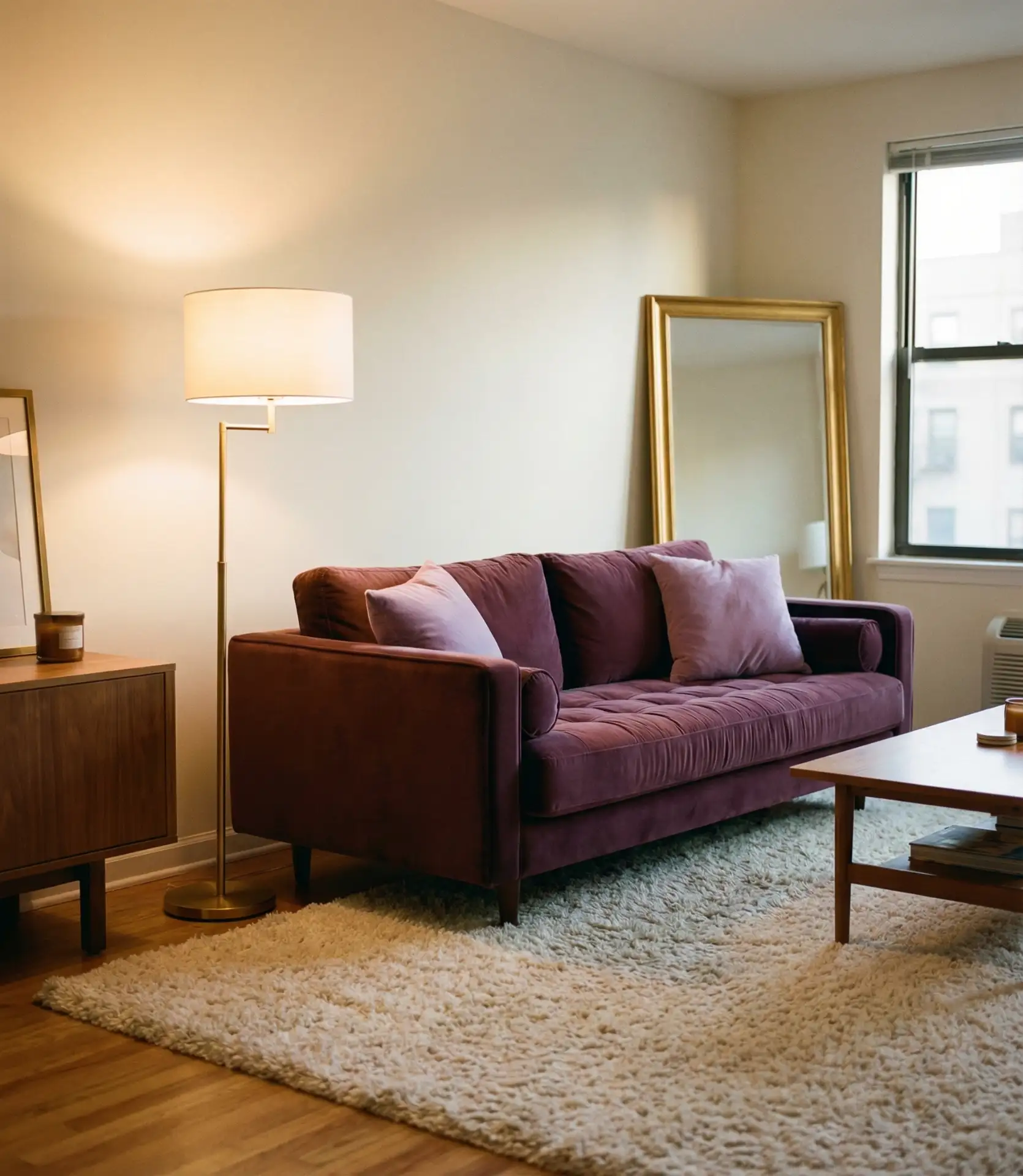 Purple Velvet and Brass Warmth 1