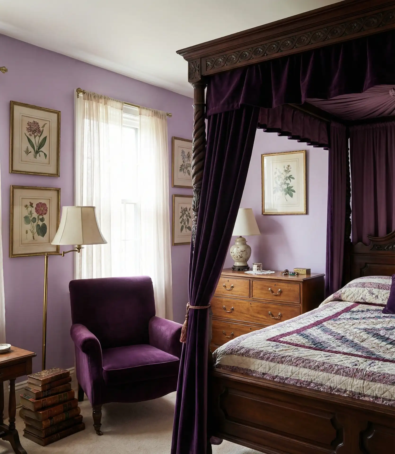 Purple Vintage Luxury 1