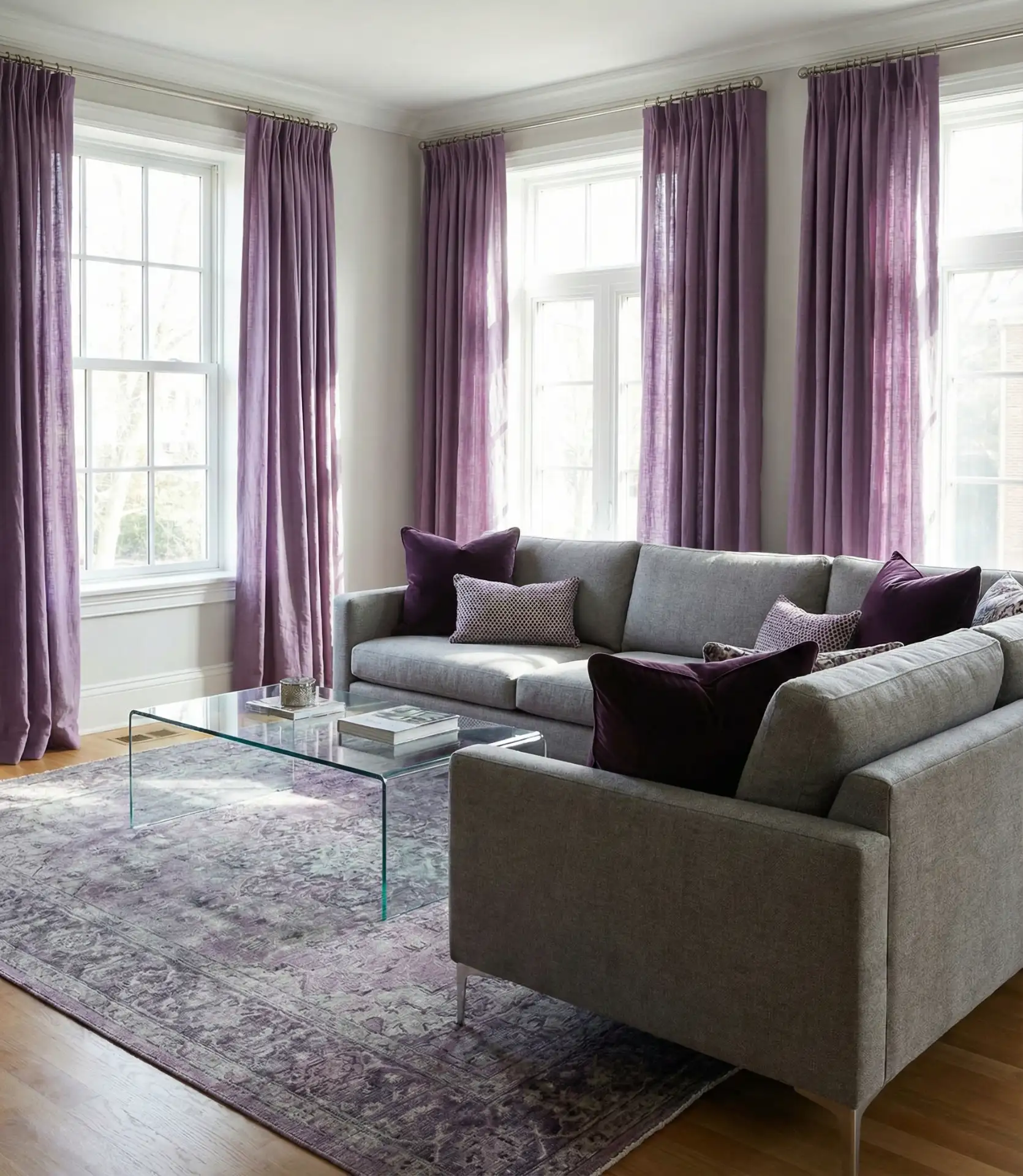 Purple and Grey Modern Luxury 2