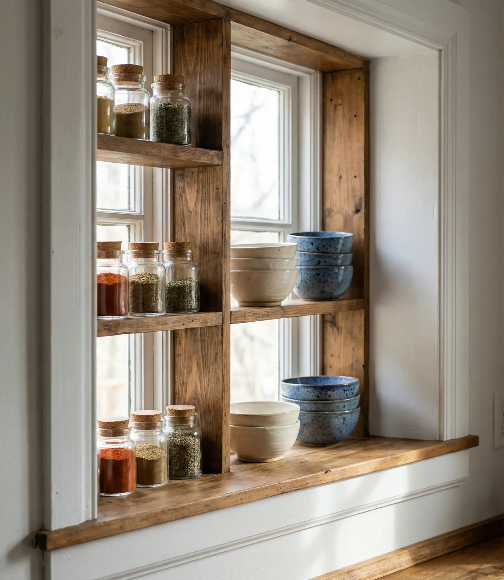 Recessed Shelving for Display and Storage 1