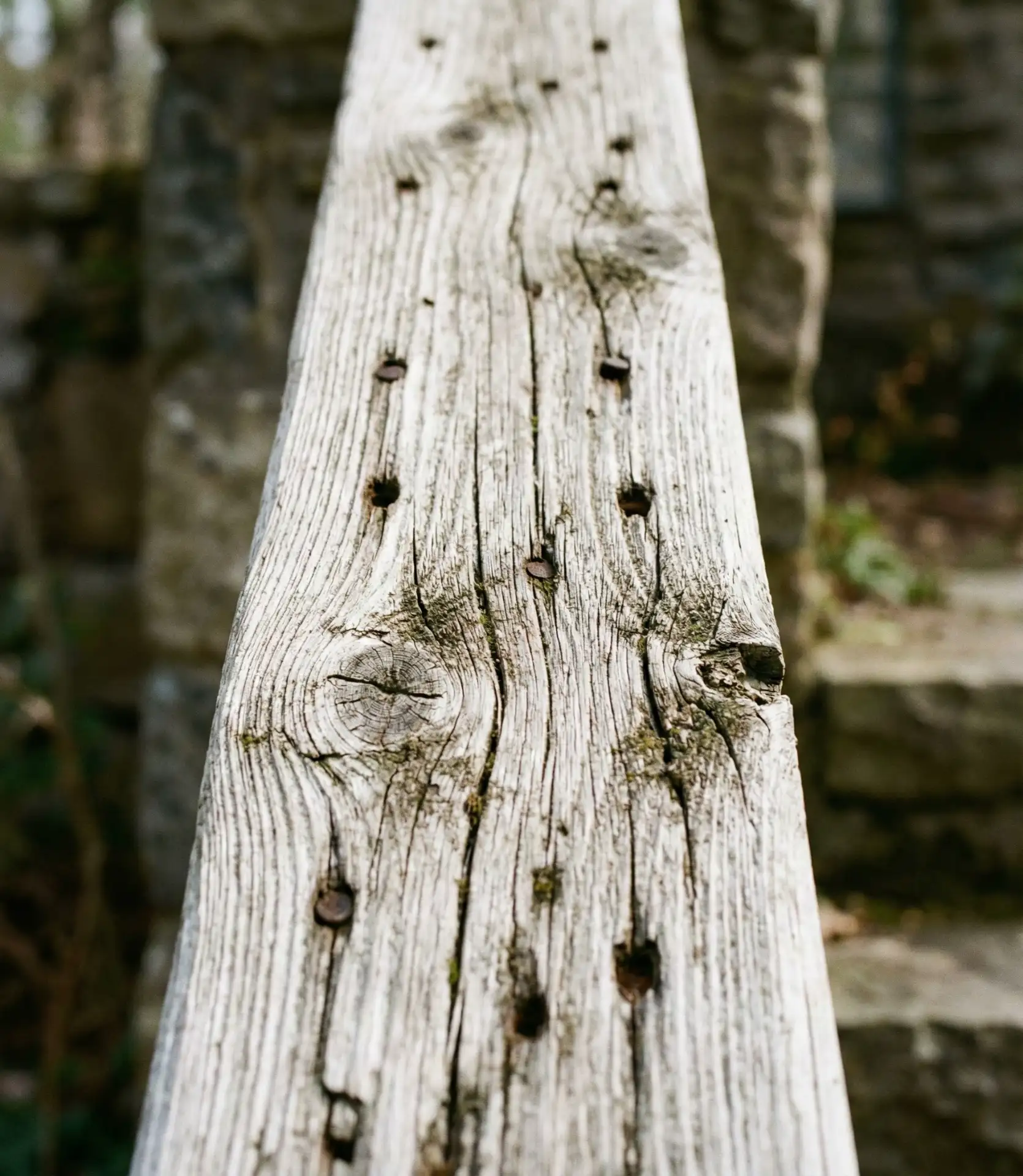 Reclaimed Barn Wood Railing with Character 2