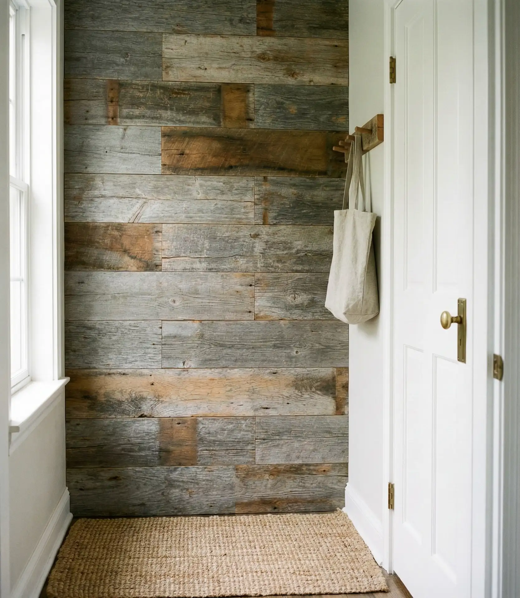 Reclaimed Wood Accent Wall 1