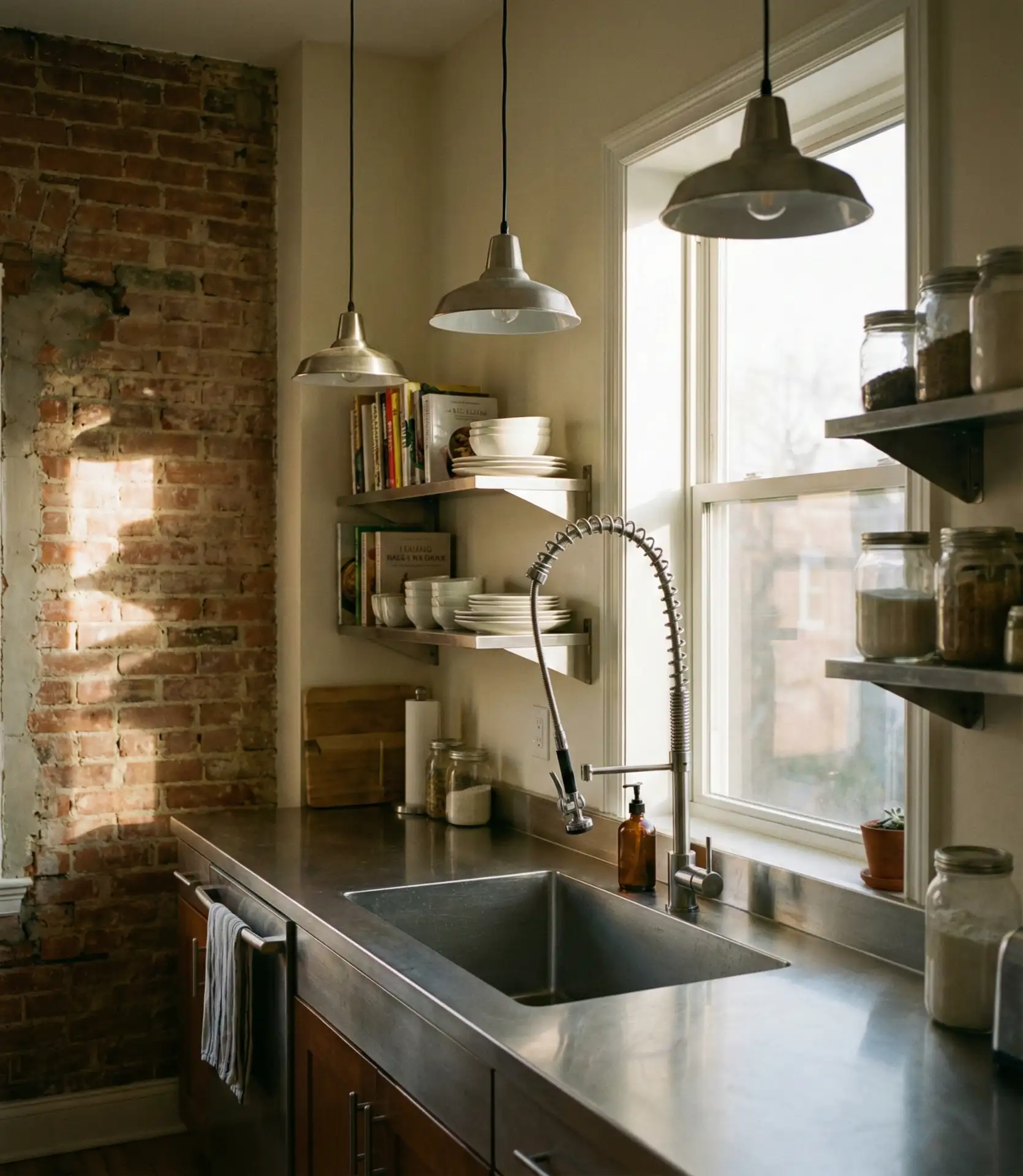 Restaurant-Style Prep Zone with Stainless Steel 1