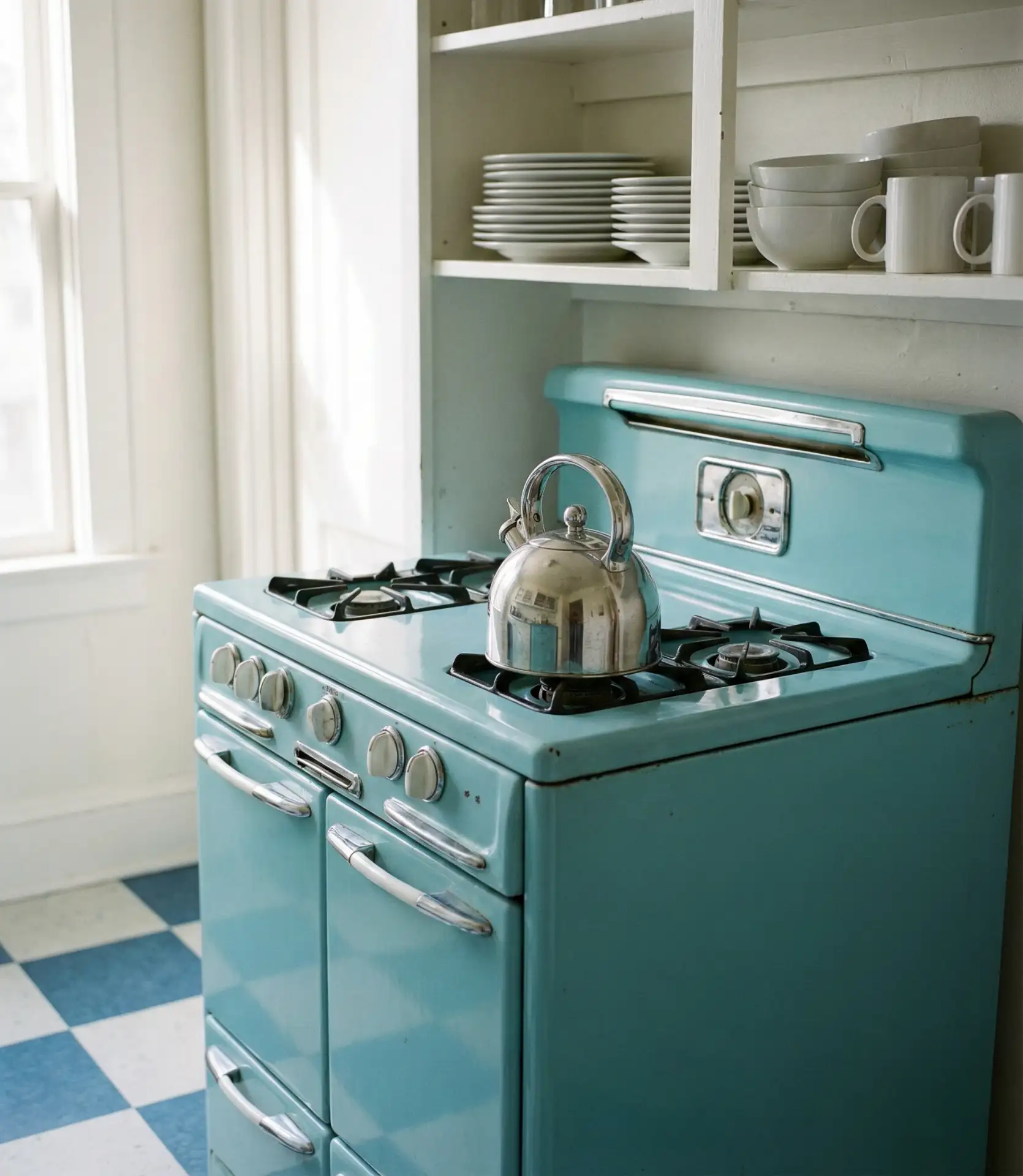 Robin's Egg Blue Vintage Appliances 2