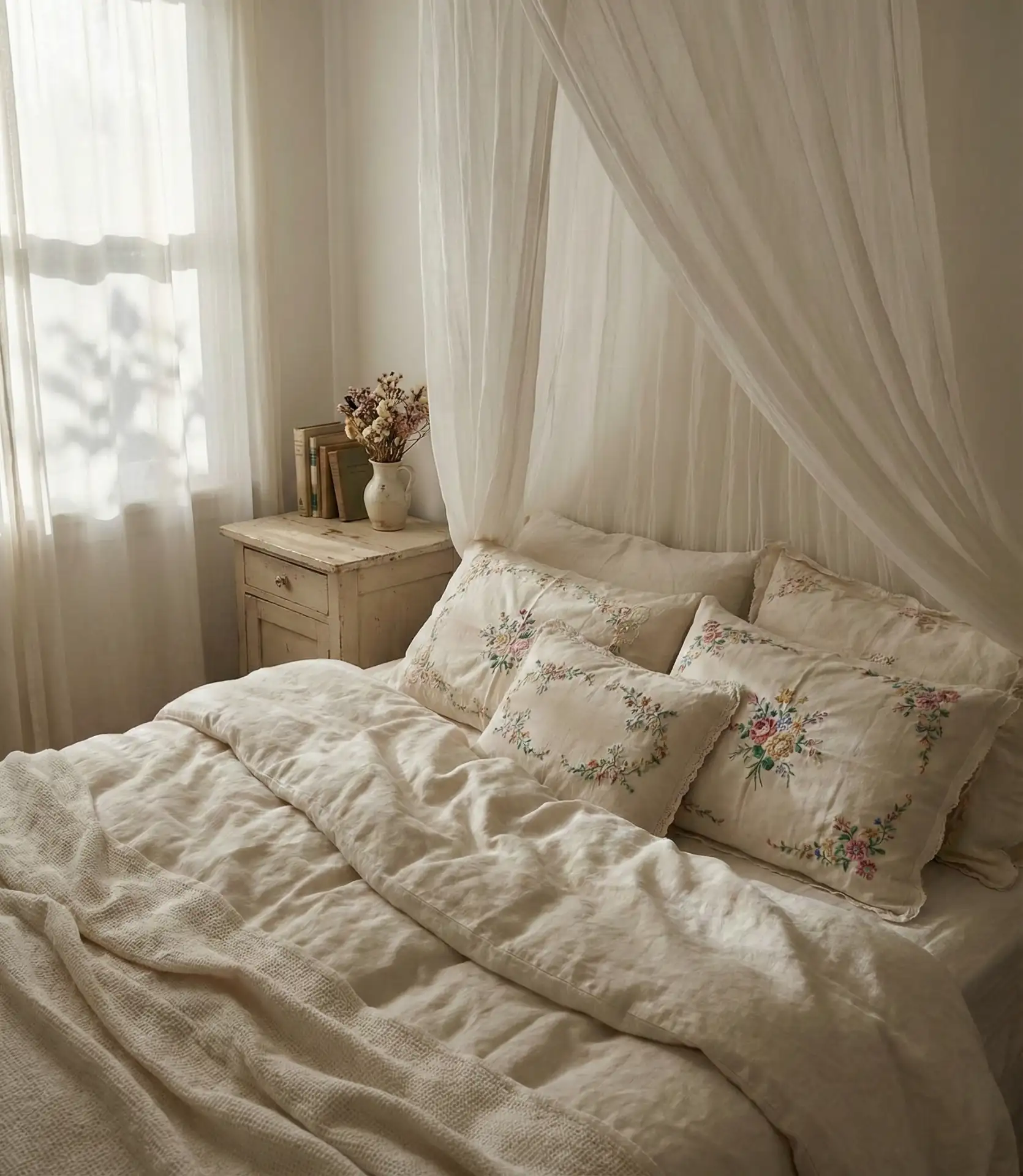 Romantic Lace and Linen Layers 1