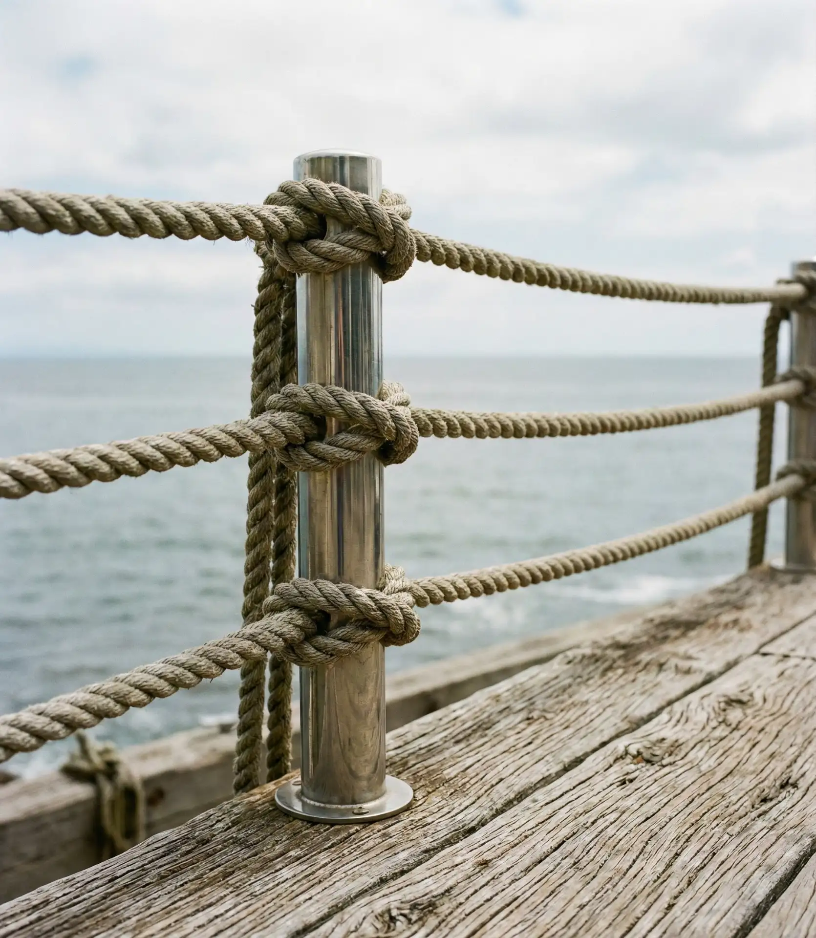 Rope Railing for Coastal Cottage Style 2