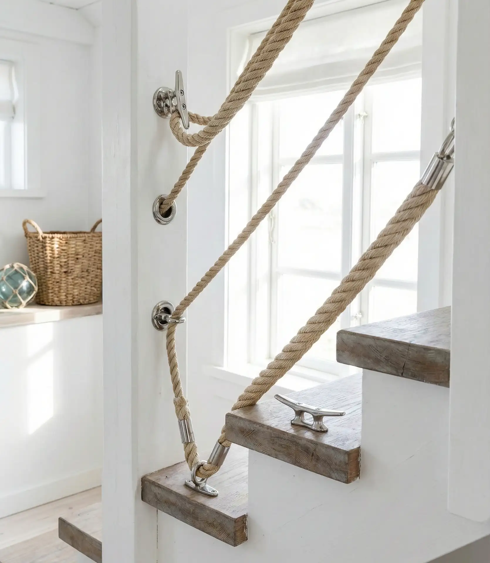 Rope Railing for Nautical Flair 1