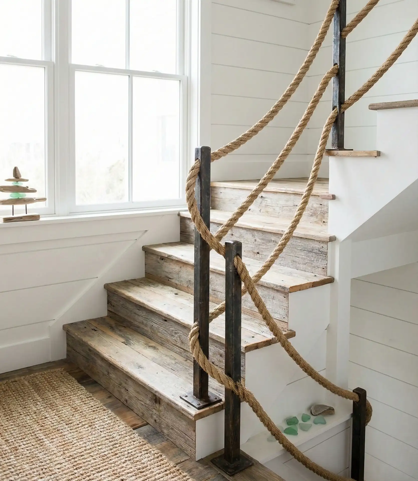 Rope Railing for Nautical Flair 2