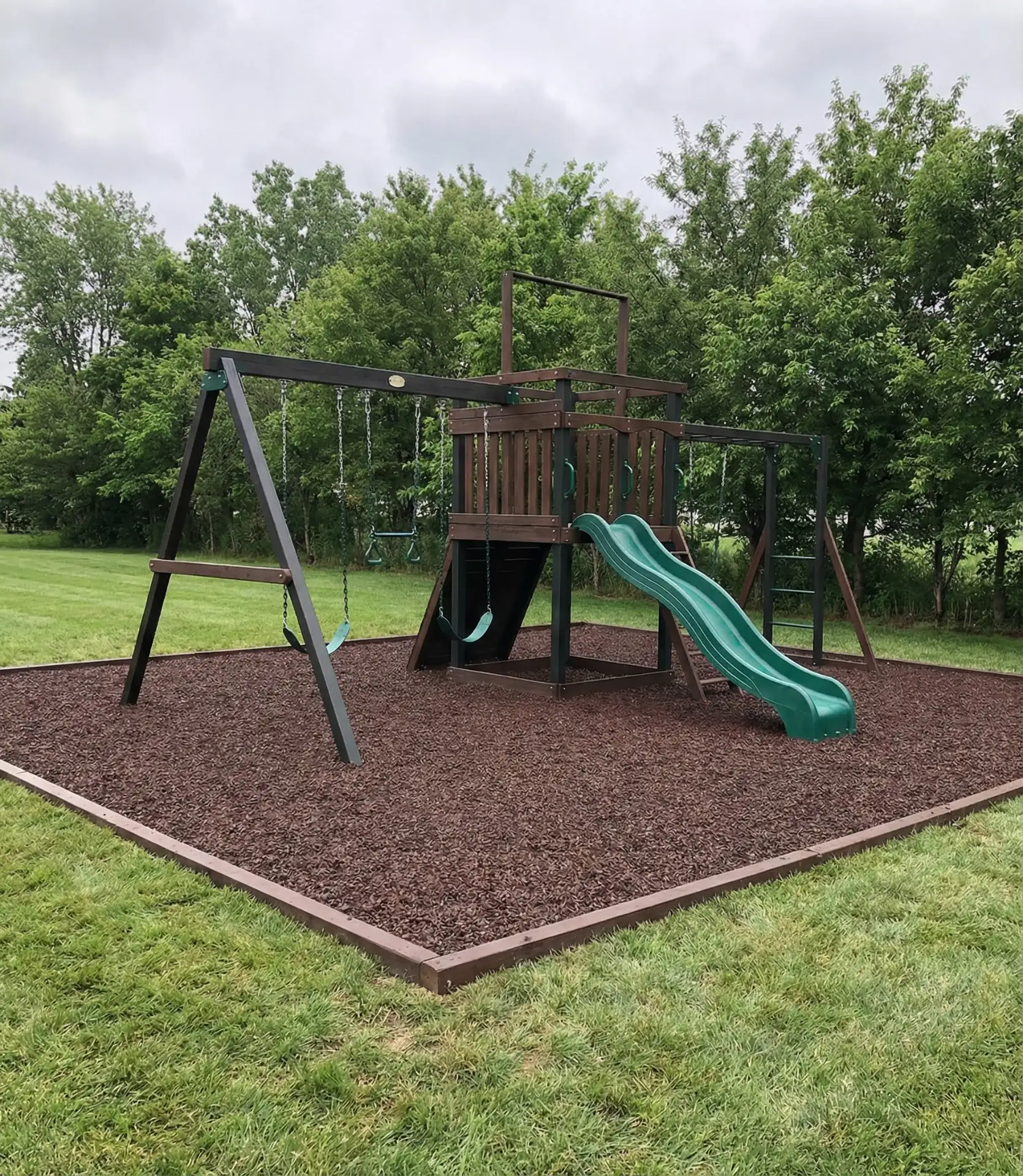 Rubber Flooring Safety Zones 2