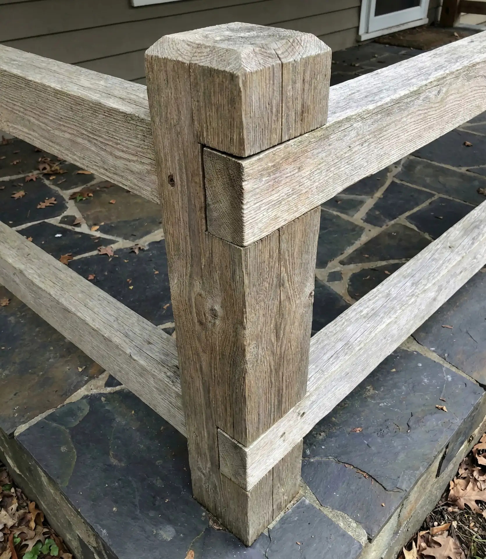 Rustic Cedar Post and Rail Design 1