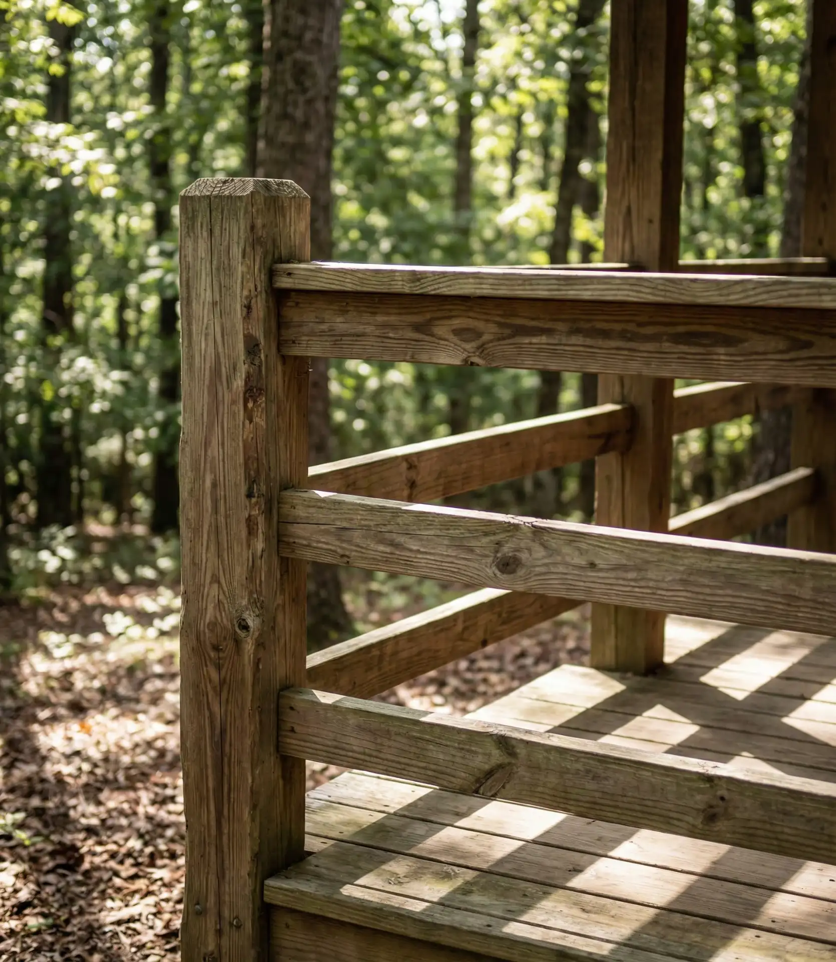 Rustic Cedar Post and Rail Design 2