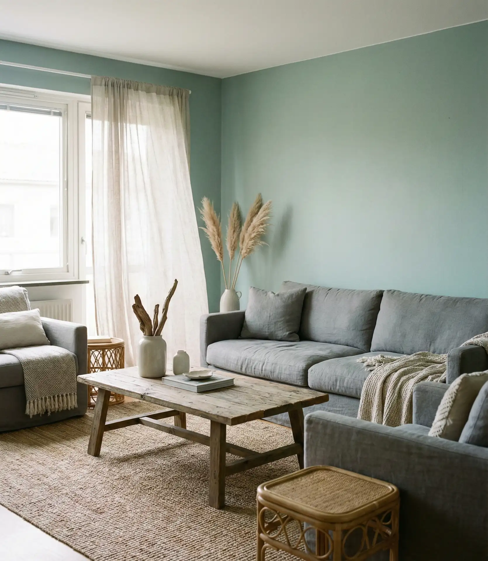 Seafoam and Driftwood Gray 1