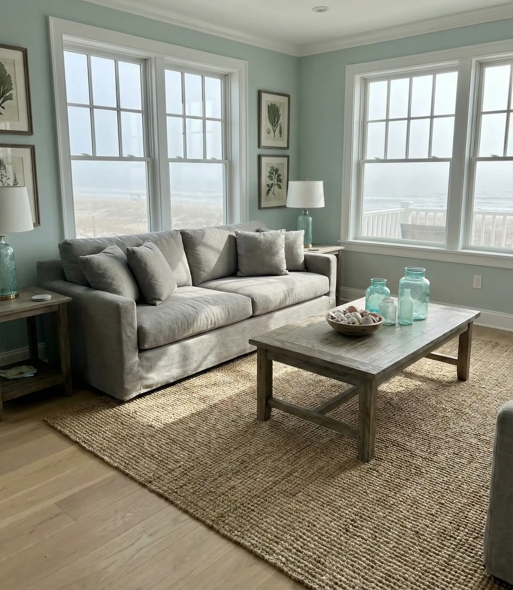 Seafoam and Driftwood Gray 2