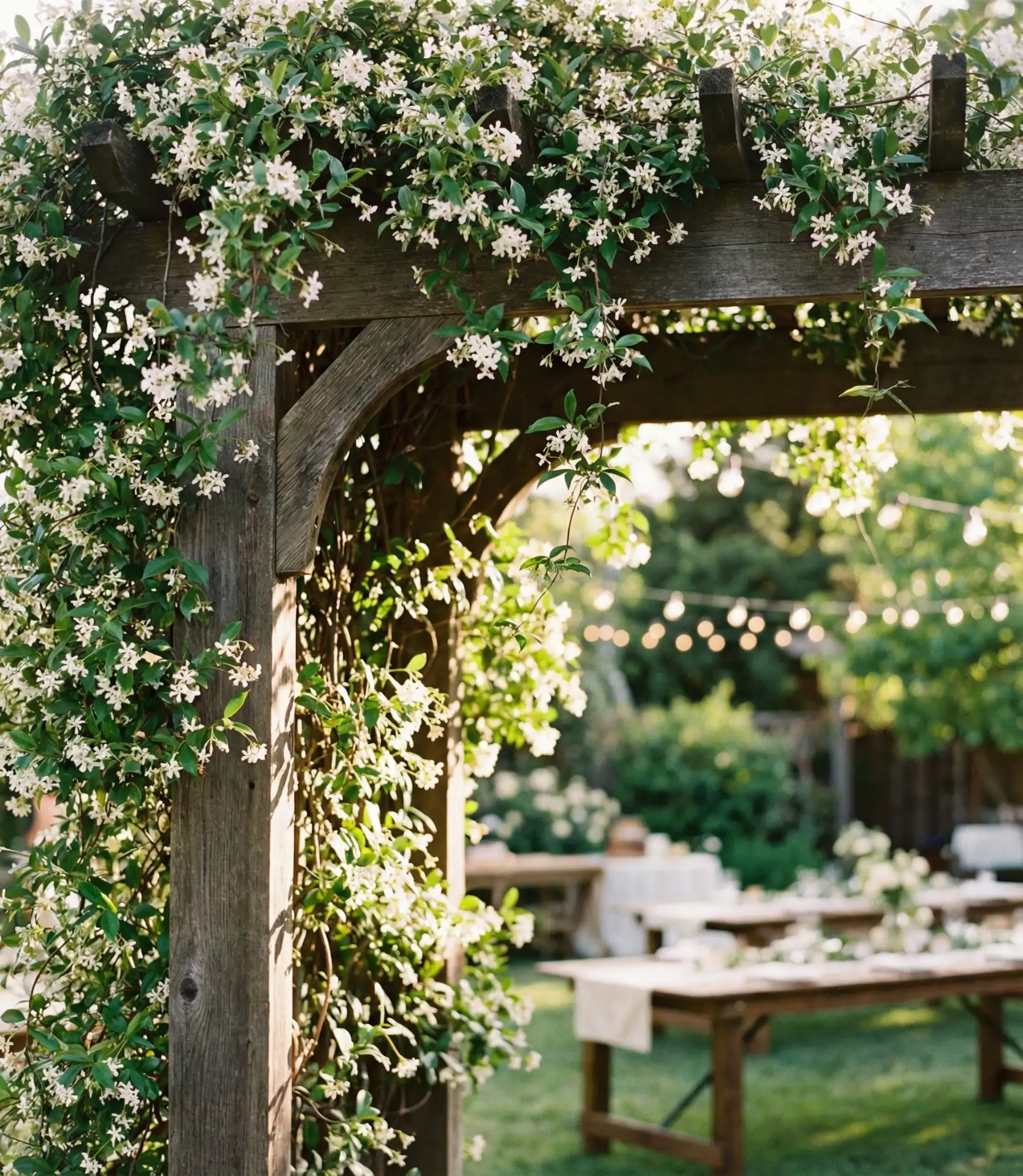 Secret Garden Vine-Covered Arbor 2