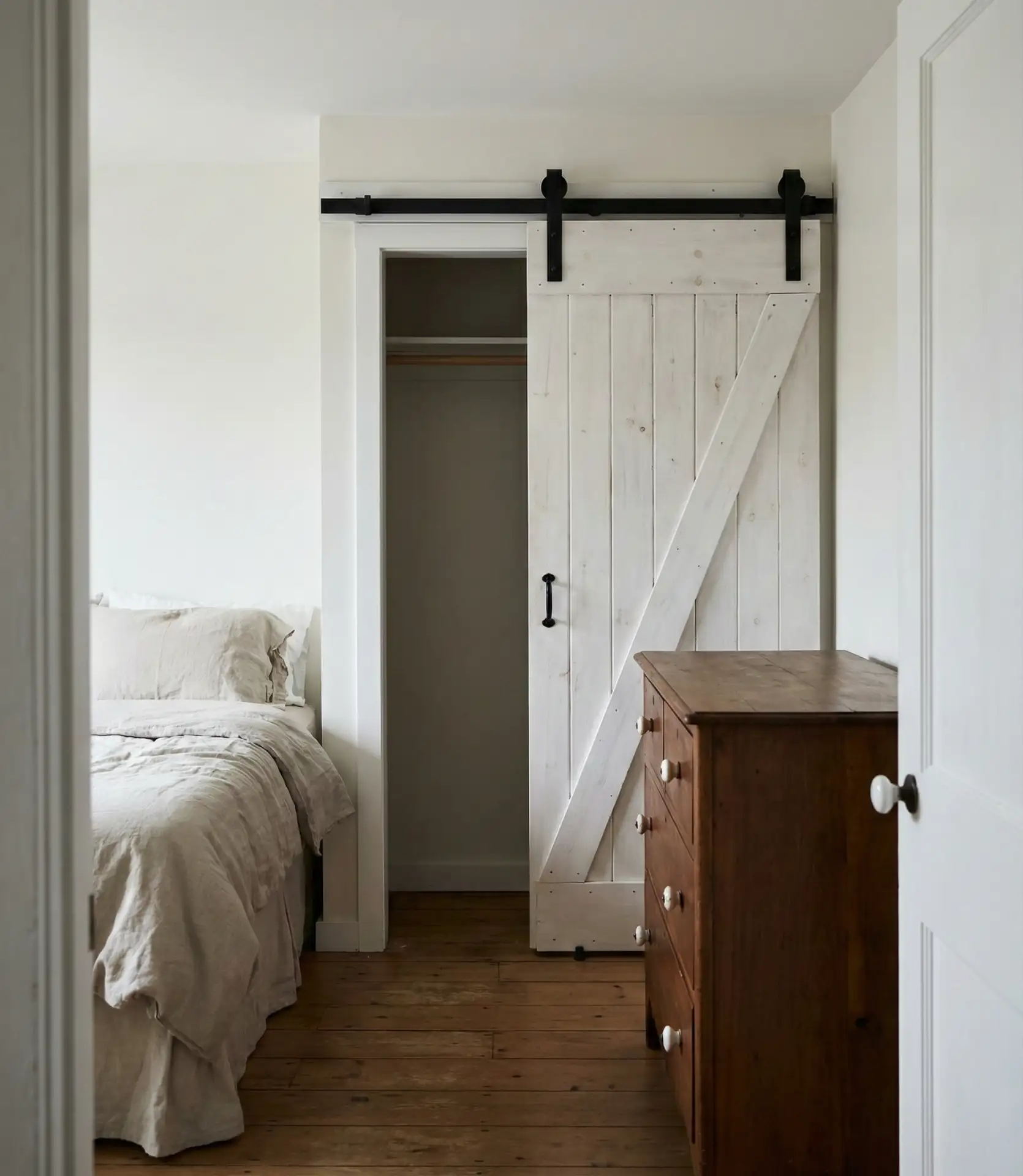 Sliding Barn Door for Closet Access 2