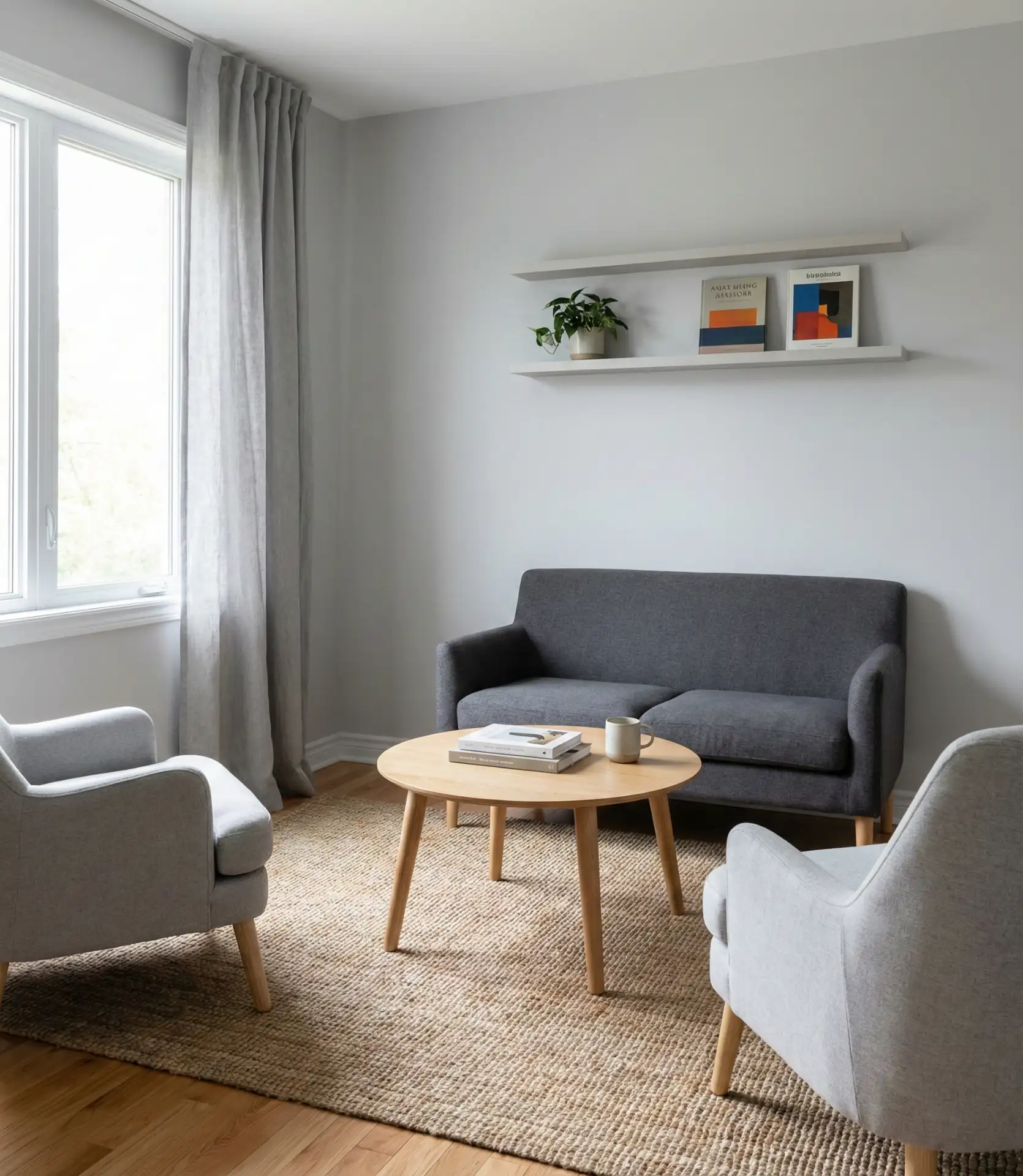 Small Space Solution with Floating Furniture 1