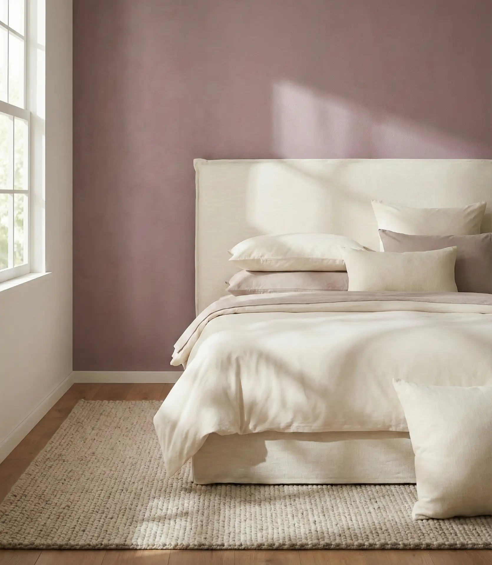 Soft Mauve and Cream Layers 1