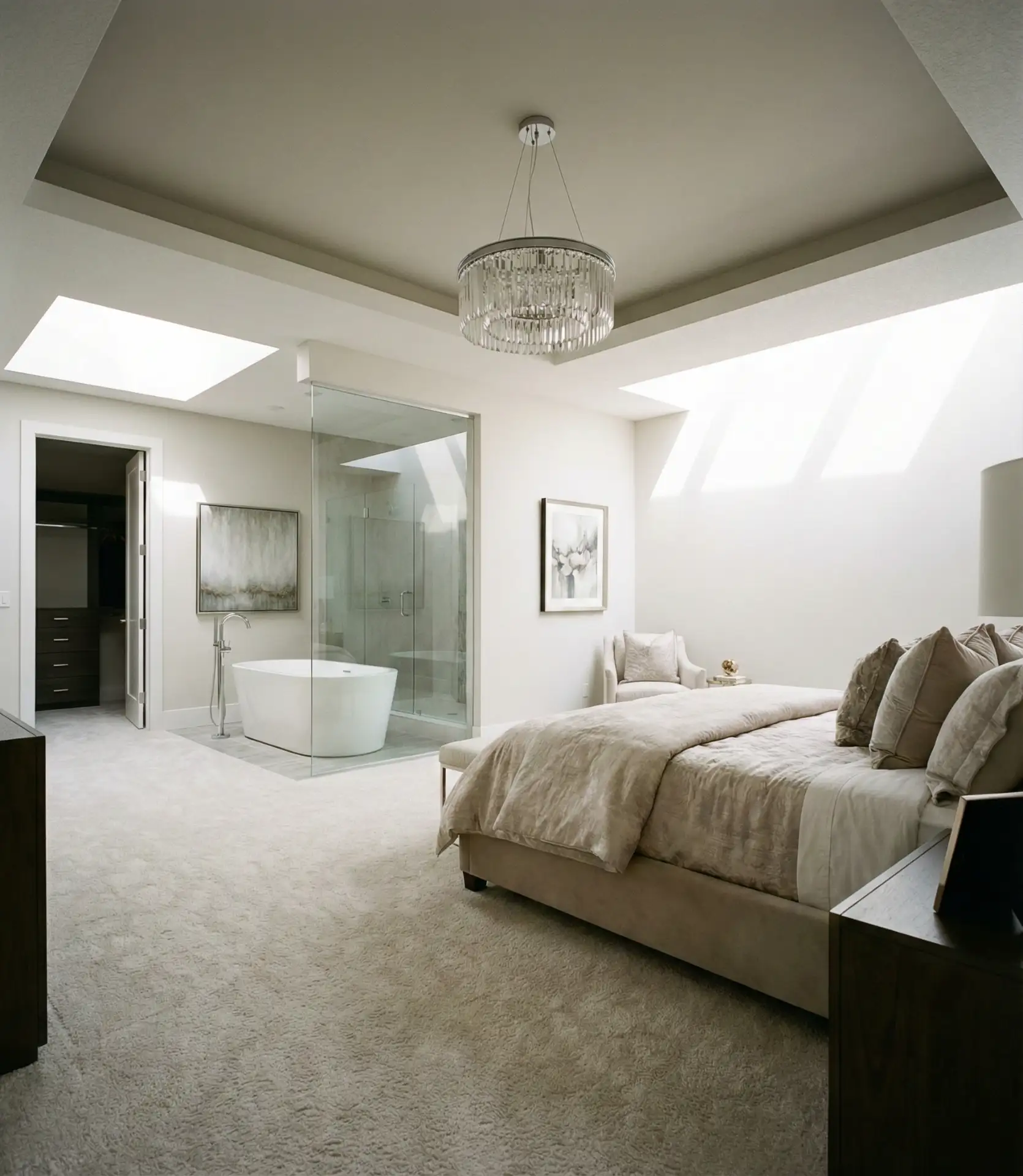 Sophisticated Master Suite Layout 2
