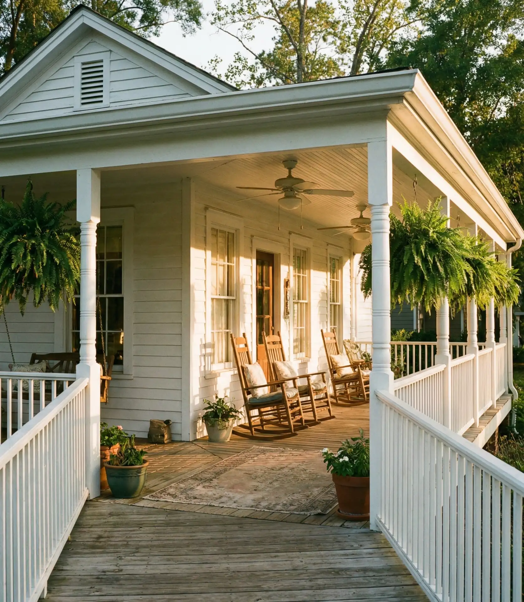 Southern-Style Wraparound Porch Adaptation 1