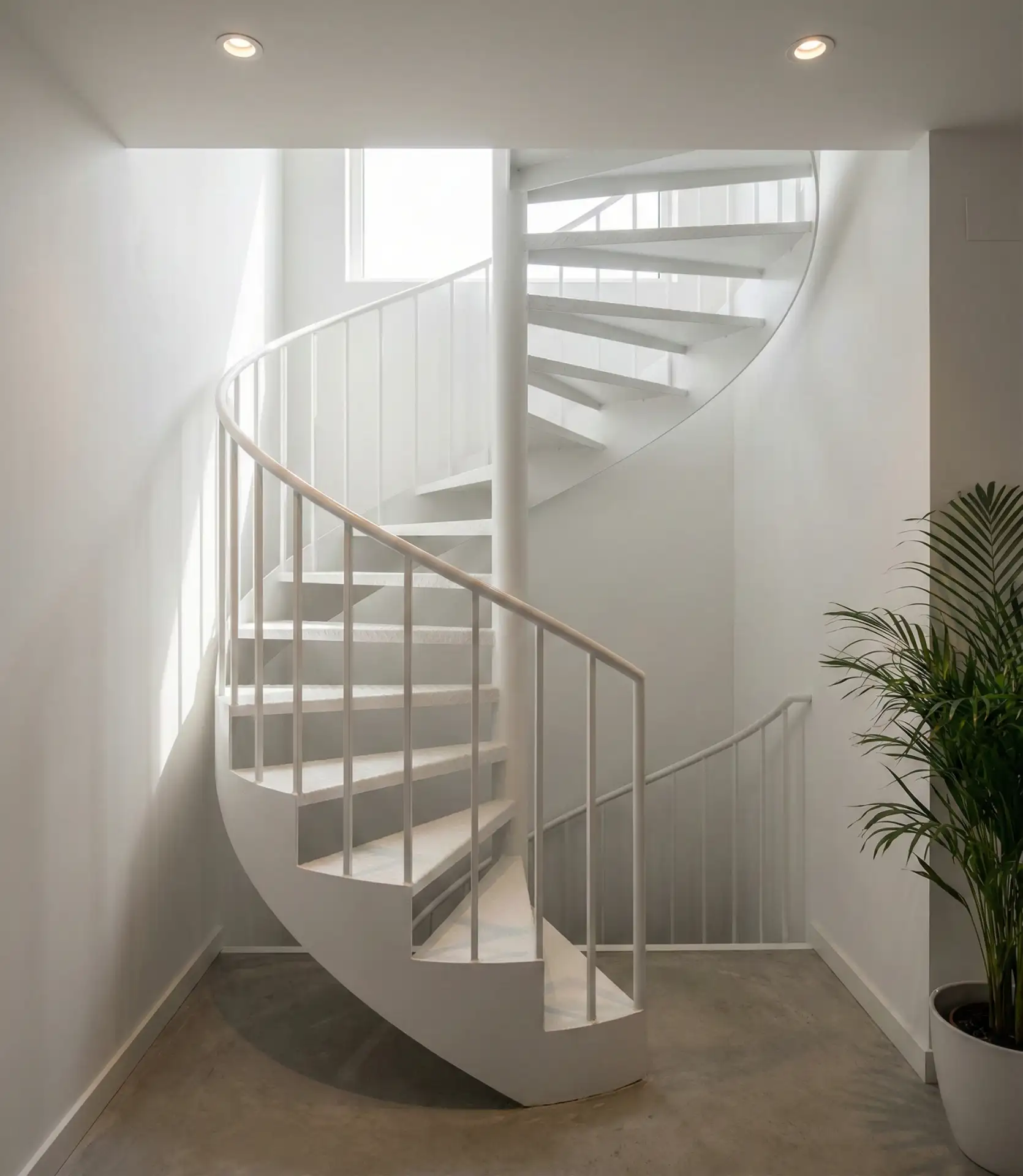 Spiral Staircase Space-Saver 2