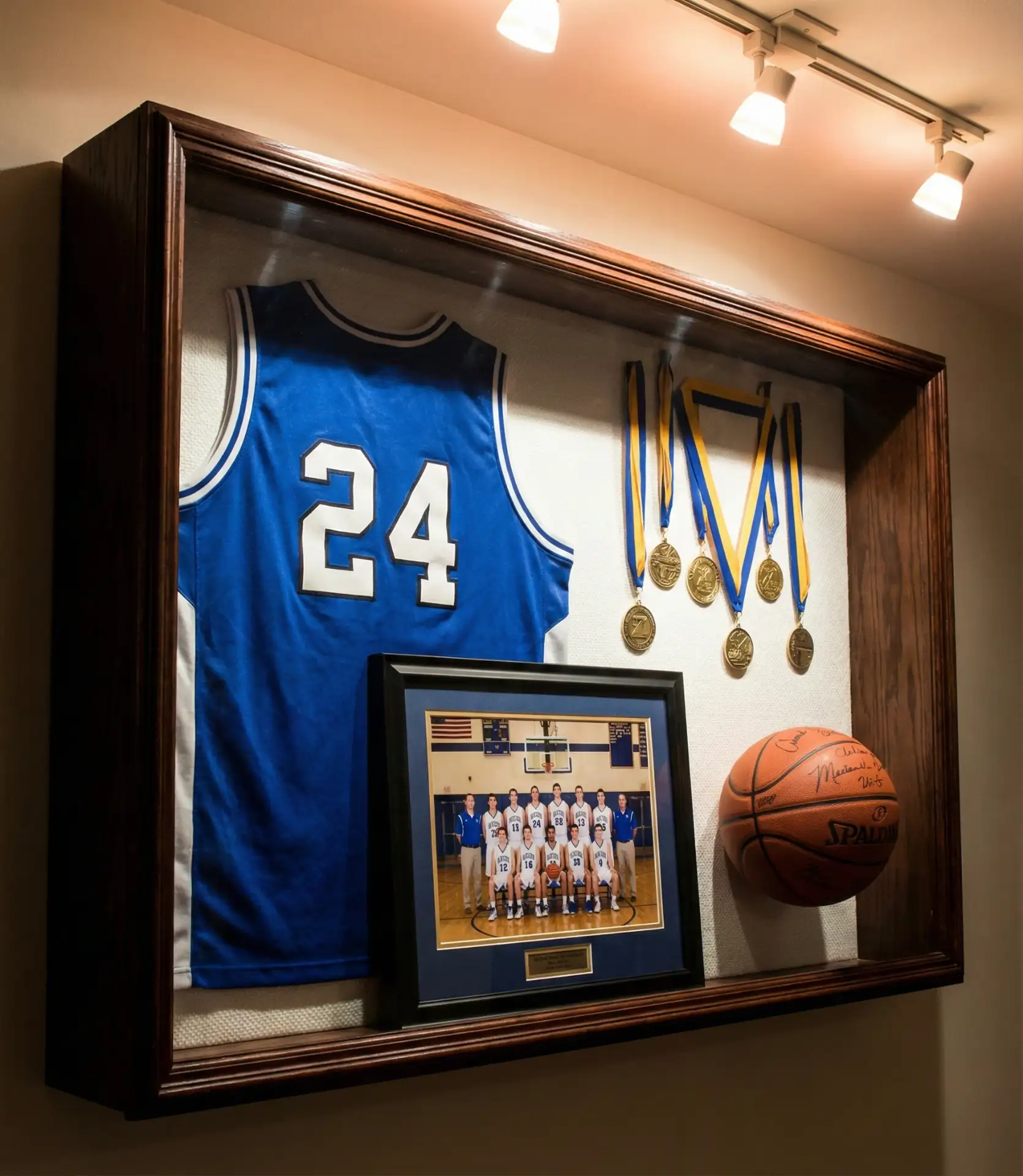 Sports Jersey and Medal Display 2