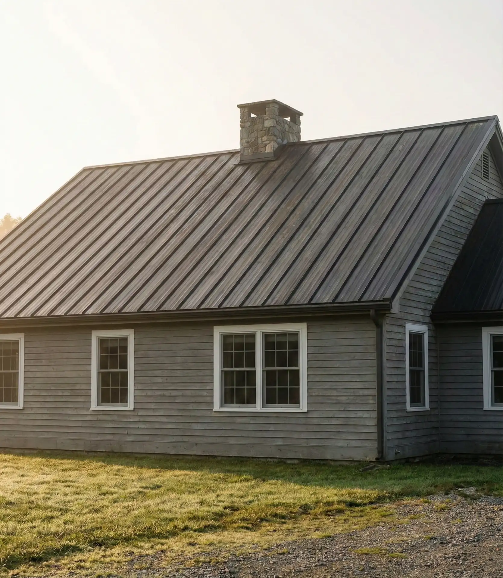 Standing Seam Metal Roof with Deep Profile 1