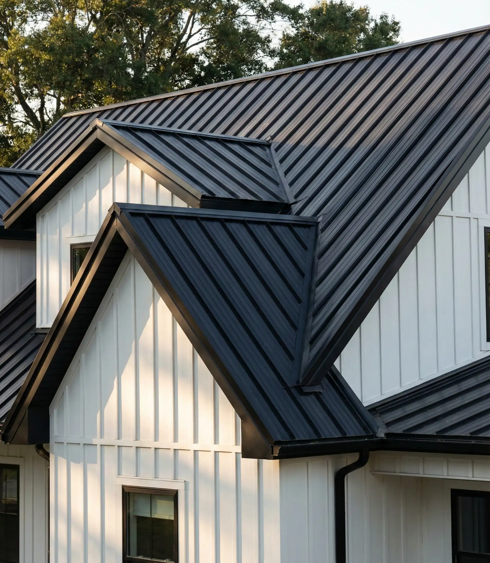 Standing Seam Metal Roof with Deep Profile 2