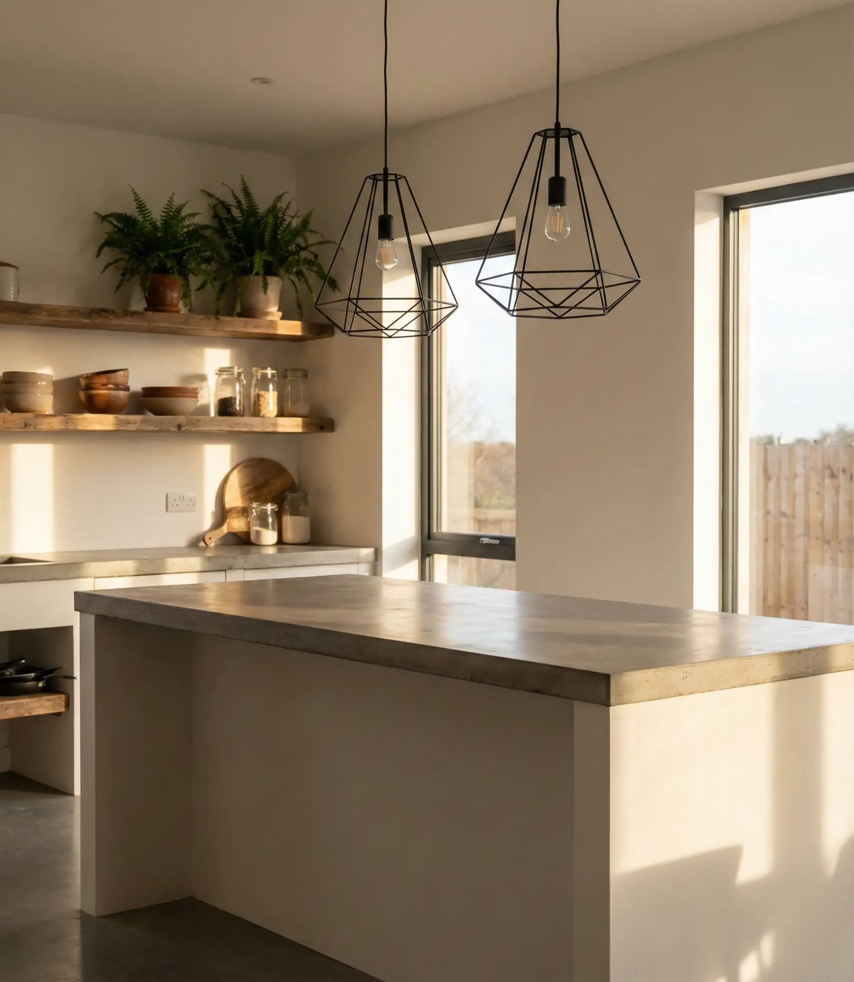 Statement Pendant Lighting Over Island 1