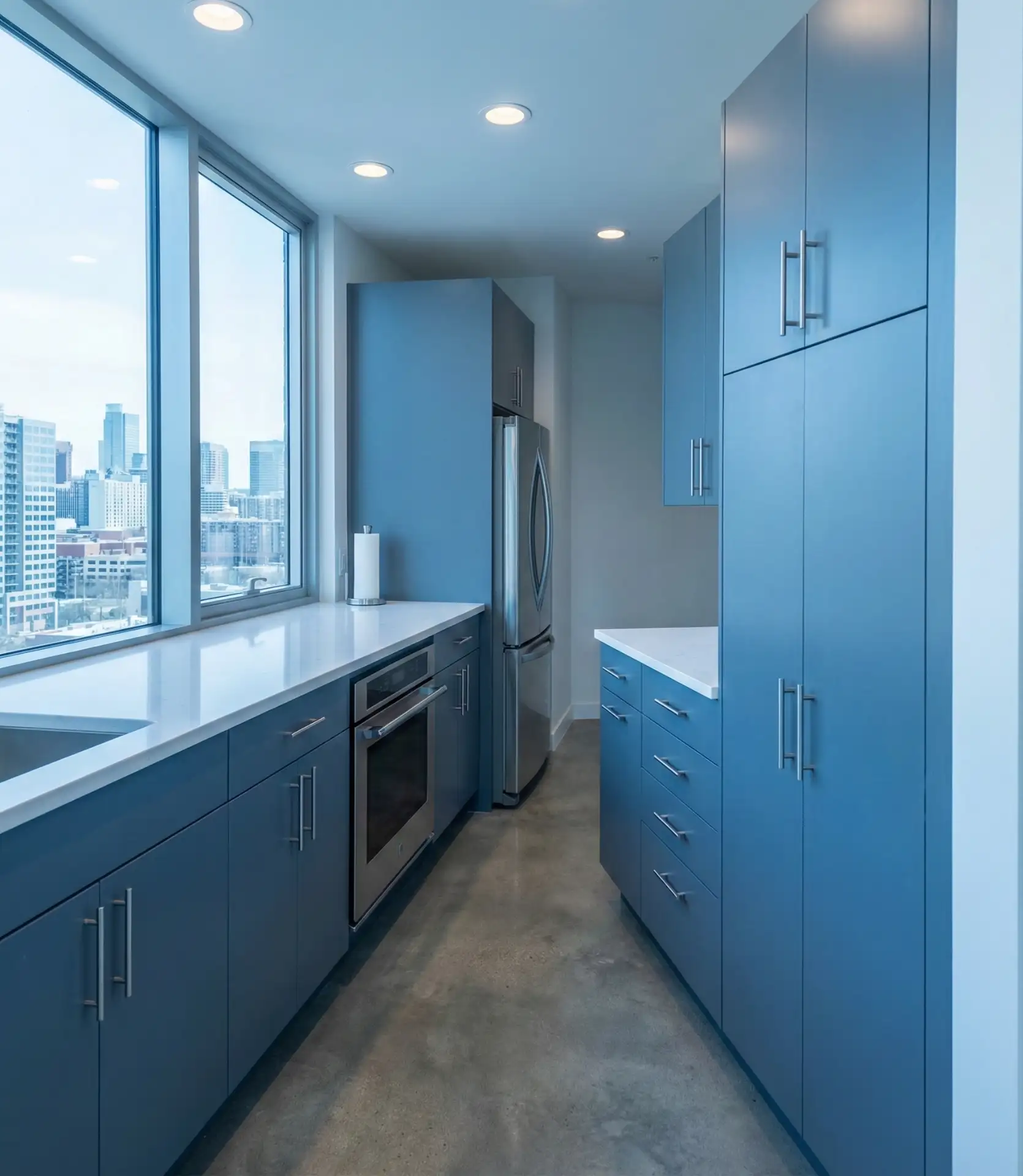 Steel Blue Modern Sophistication 1