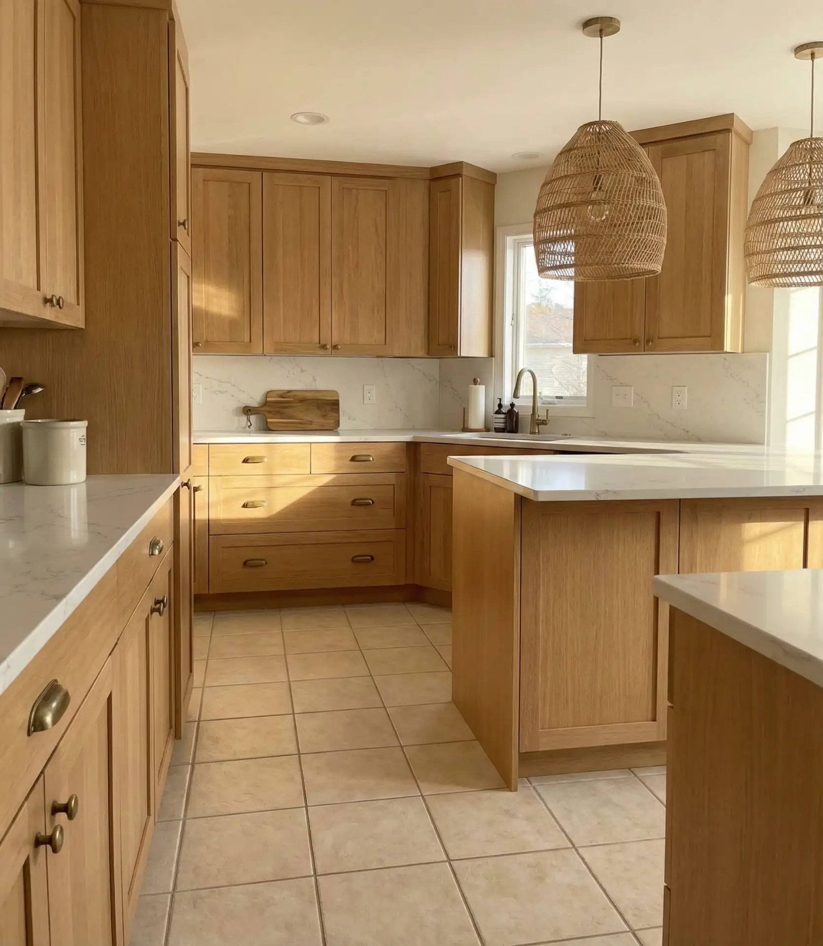 Subtle Beige Tile Warmth 2