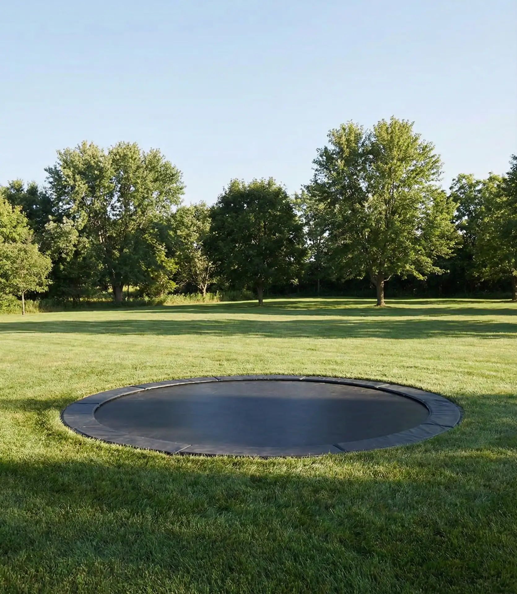 Sunken Trampoline Court 2