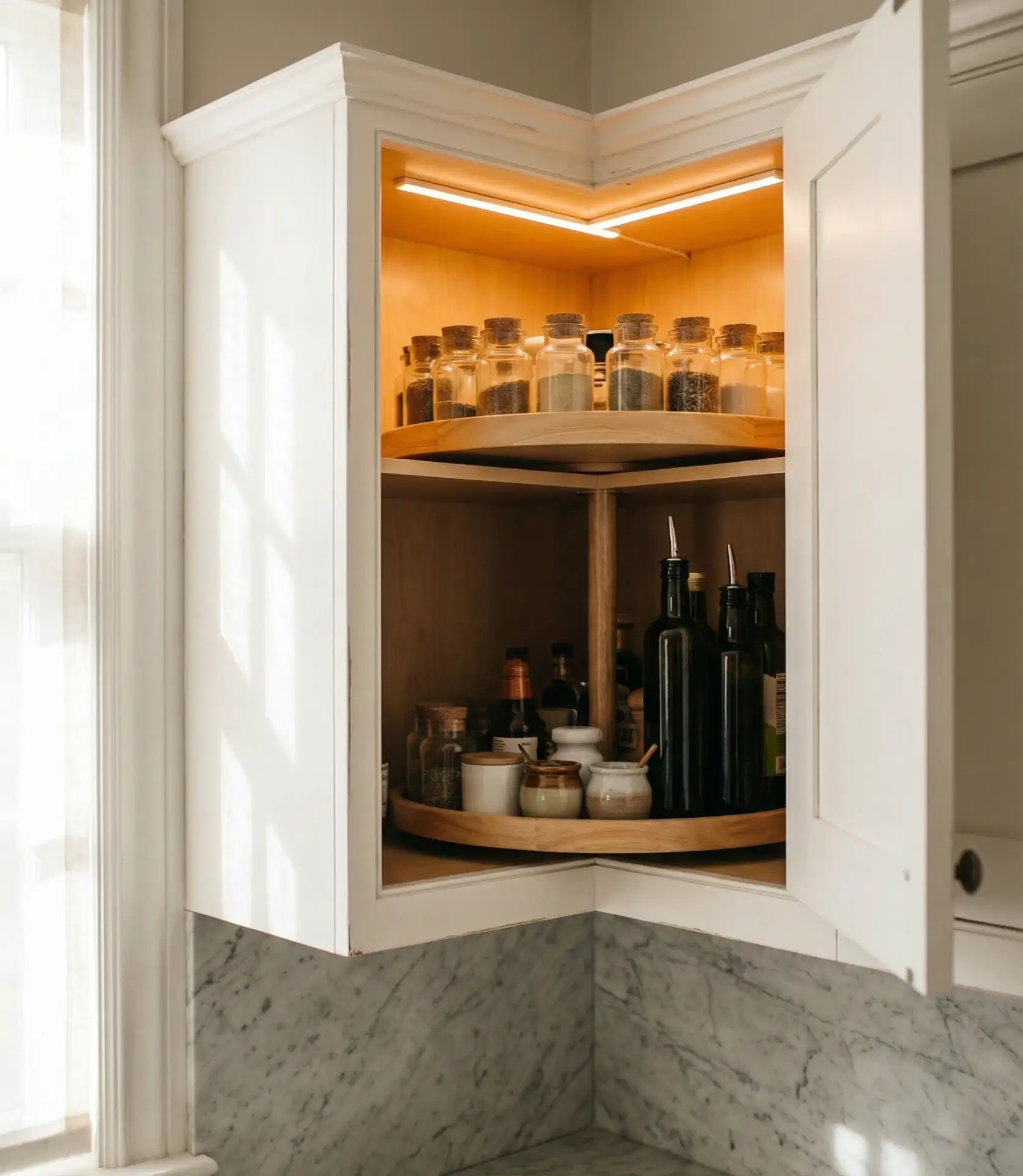 The Lazy Susan Renaissance for Corner Cabinets 1