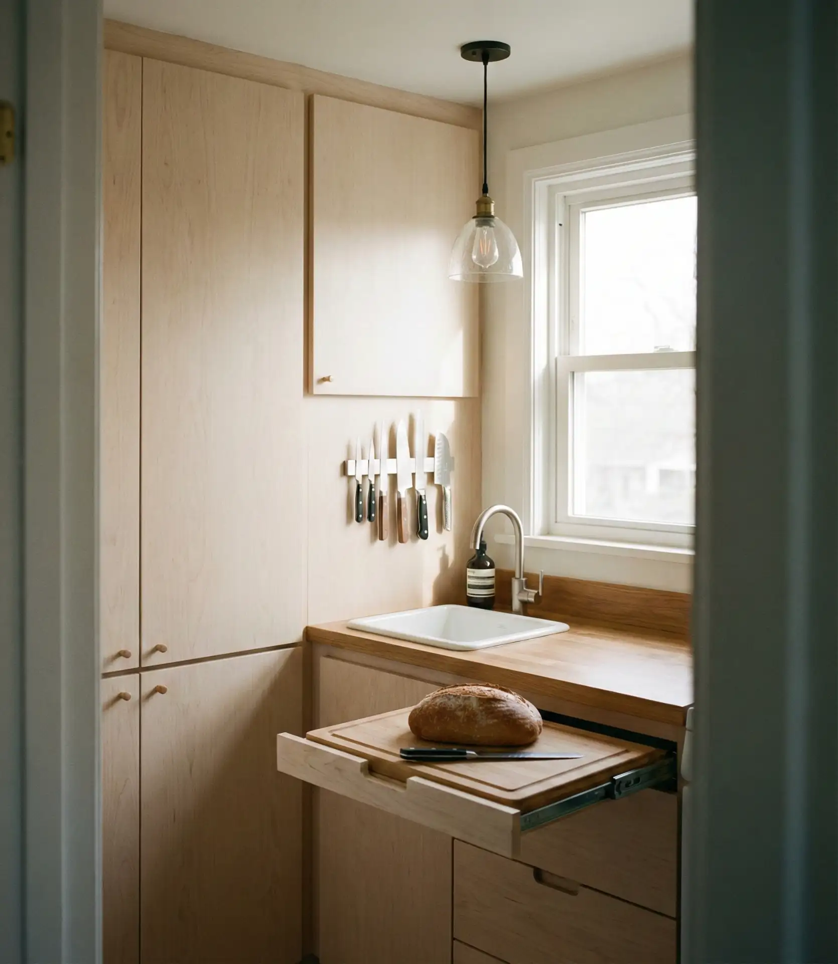 Tiny Kitchen with Foldable Features 2