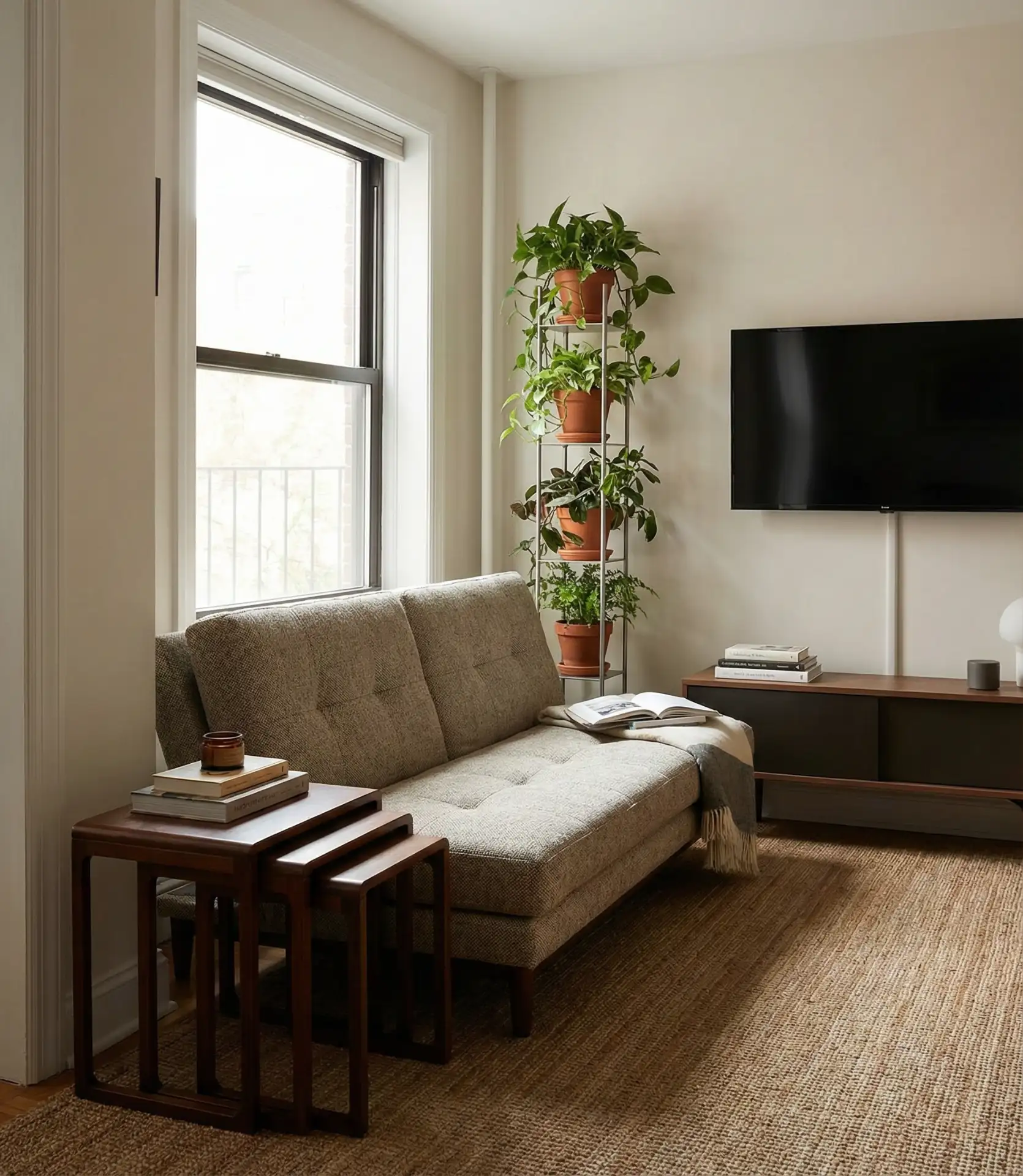 Tiny Living Room With Multi-Function Furniture 1