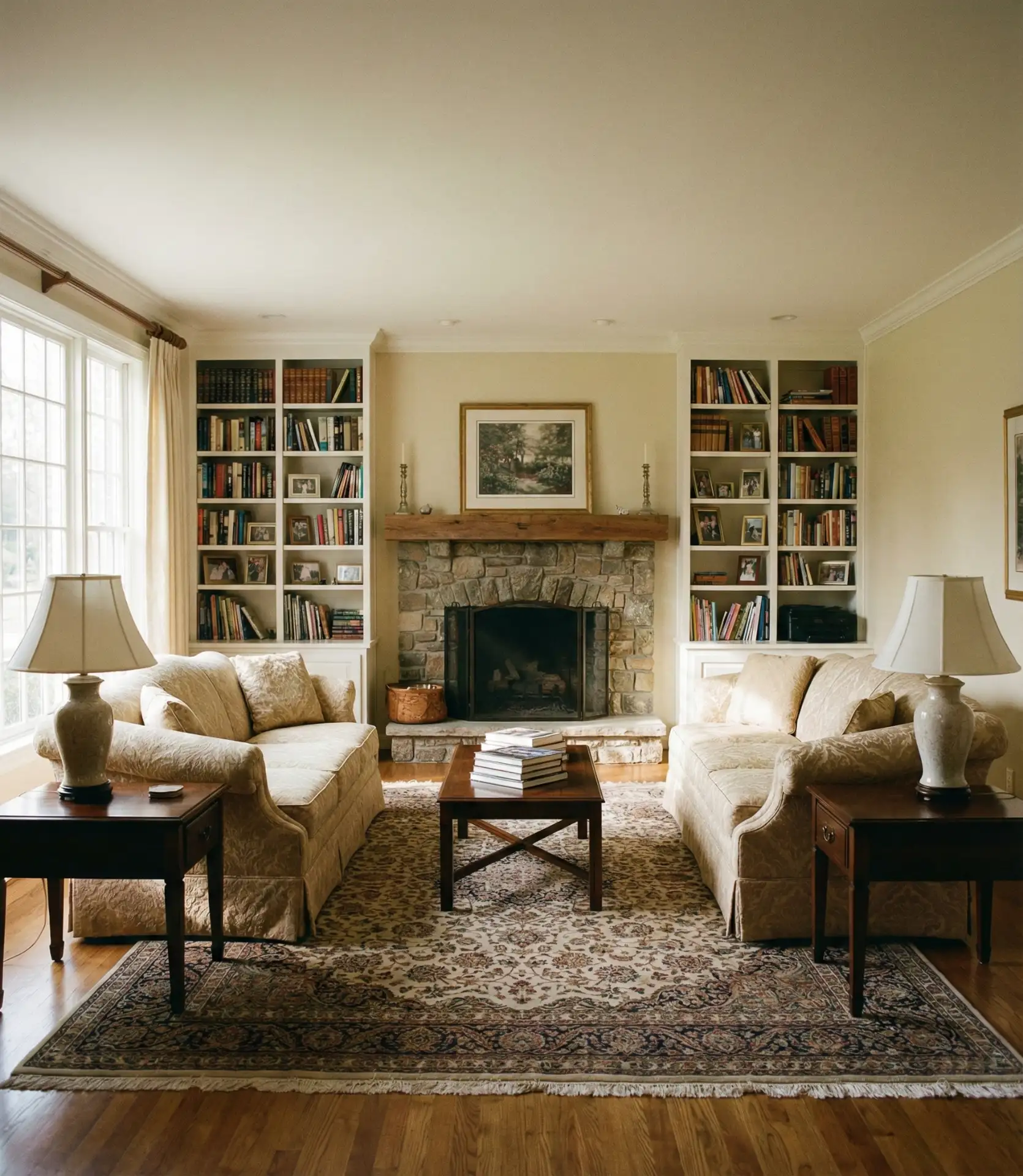 Traditional Layout with Symmetrical Furniture Placement 2
