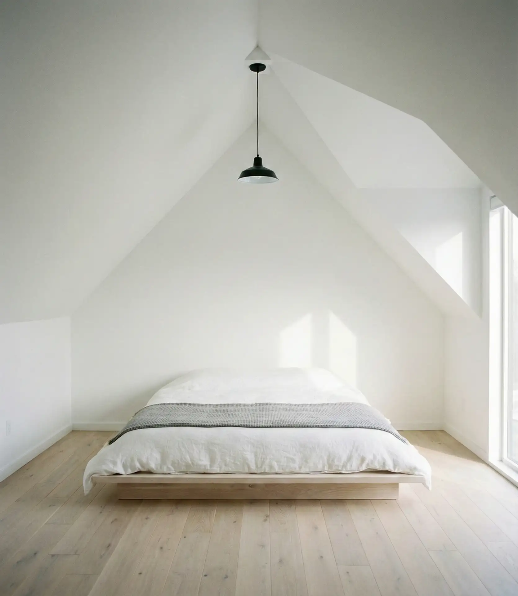 Triangle Ceiling Drama in Minimalist Design 1