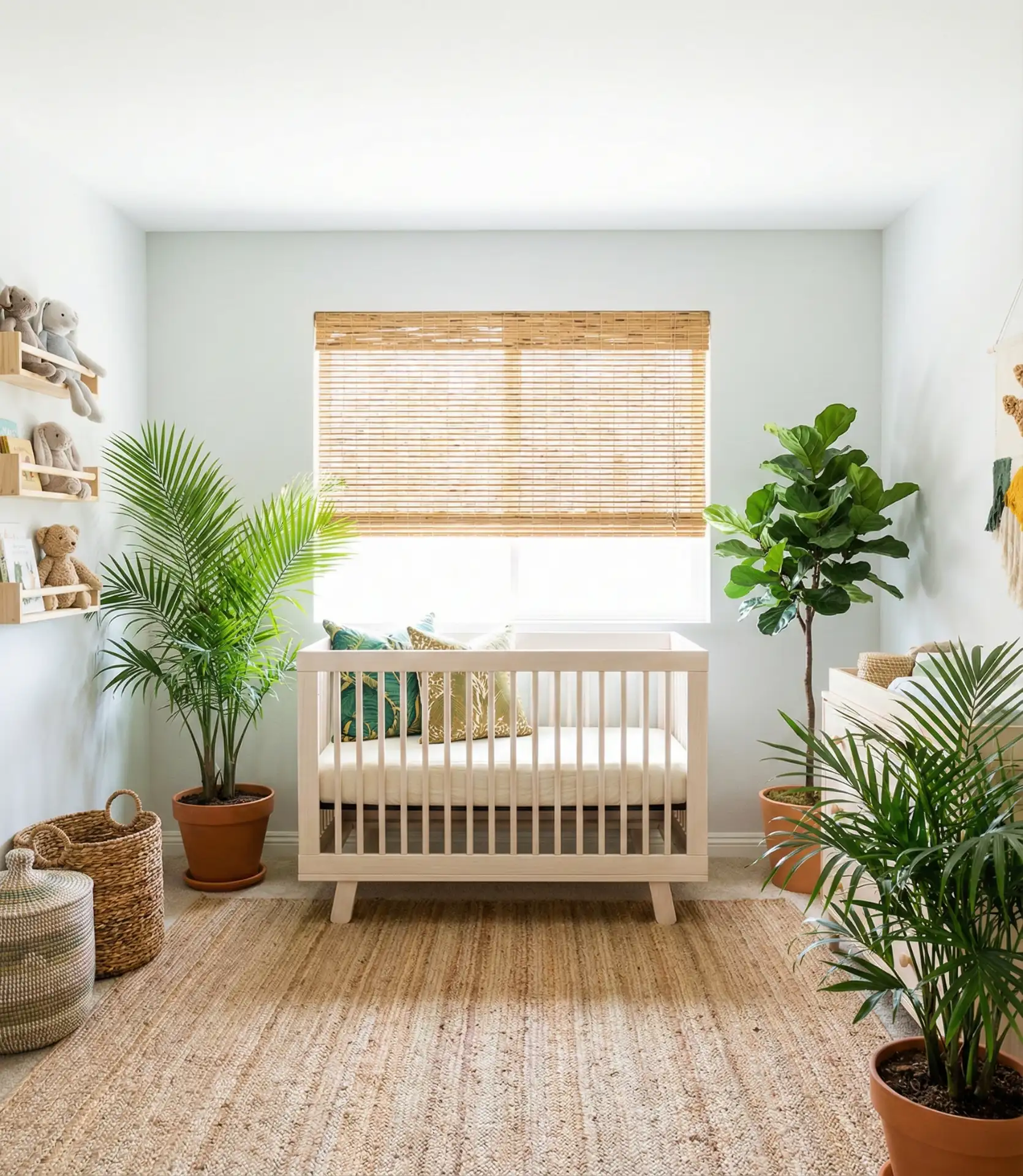 Tropical Paradise with Palm Prints 1