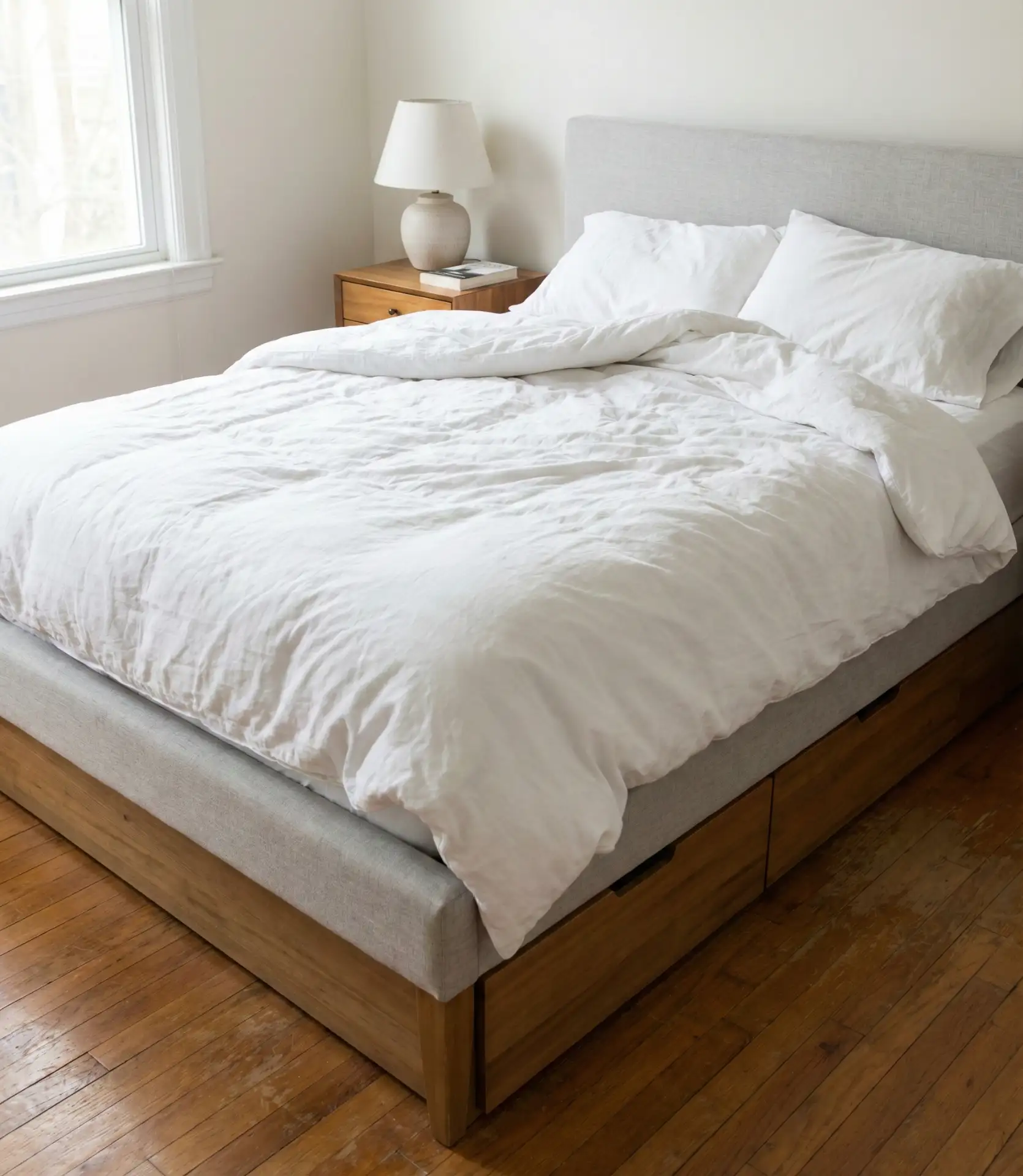 Under-Bed Drawer Storage with Full-Size Frame 1