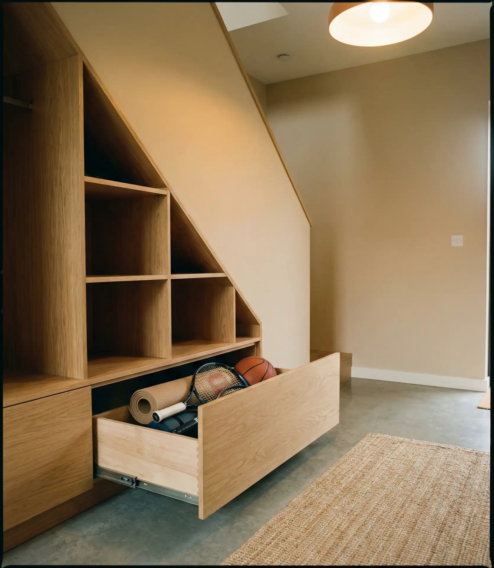Under-Stair Pull-Out Storage 1