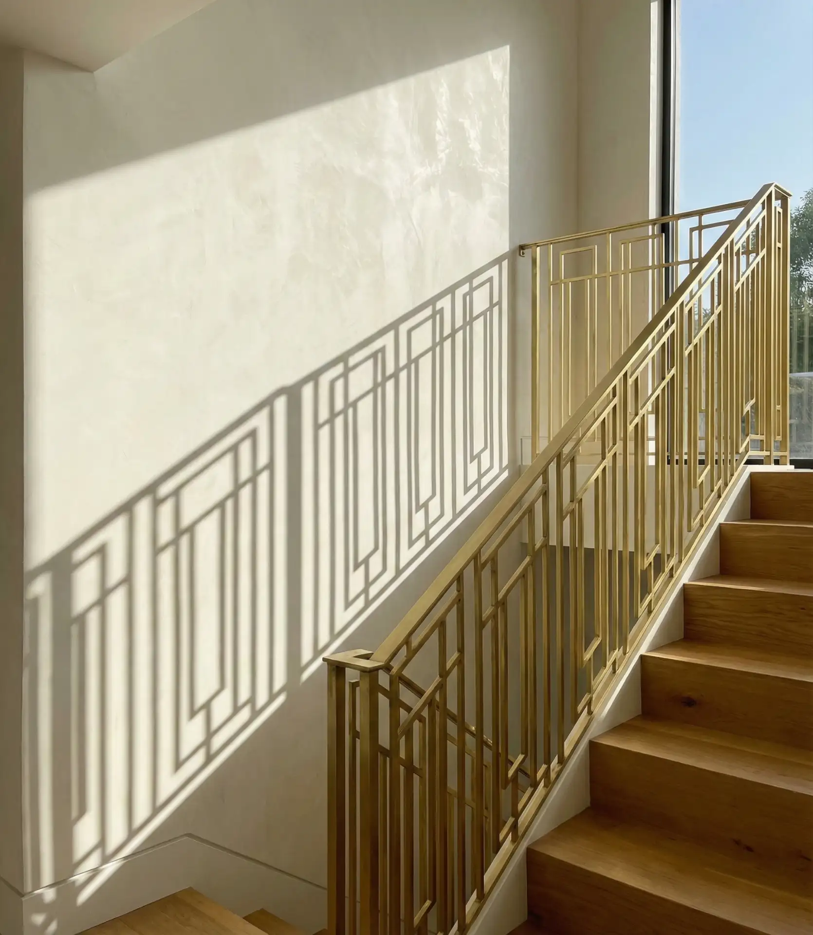 Unique Geometric Railing Design 1