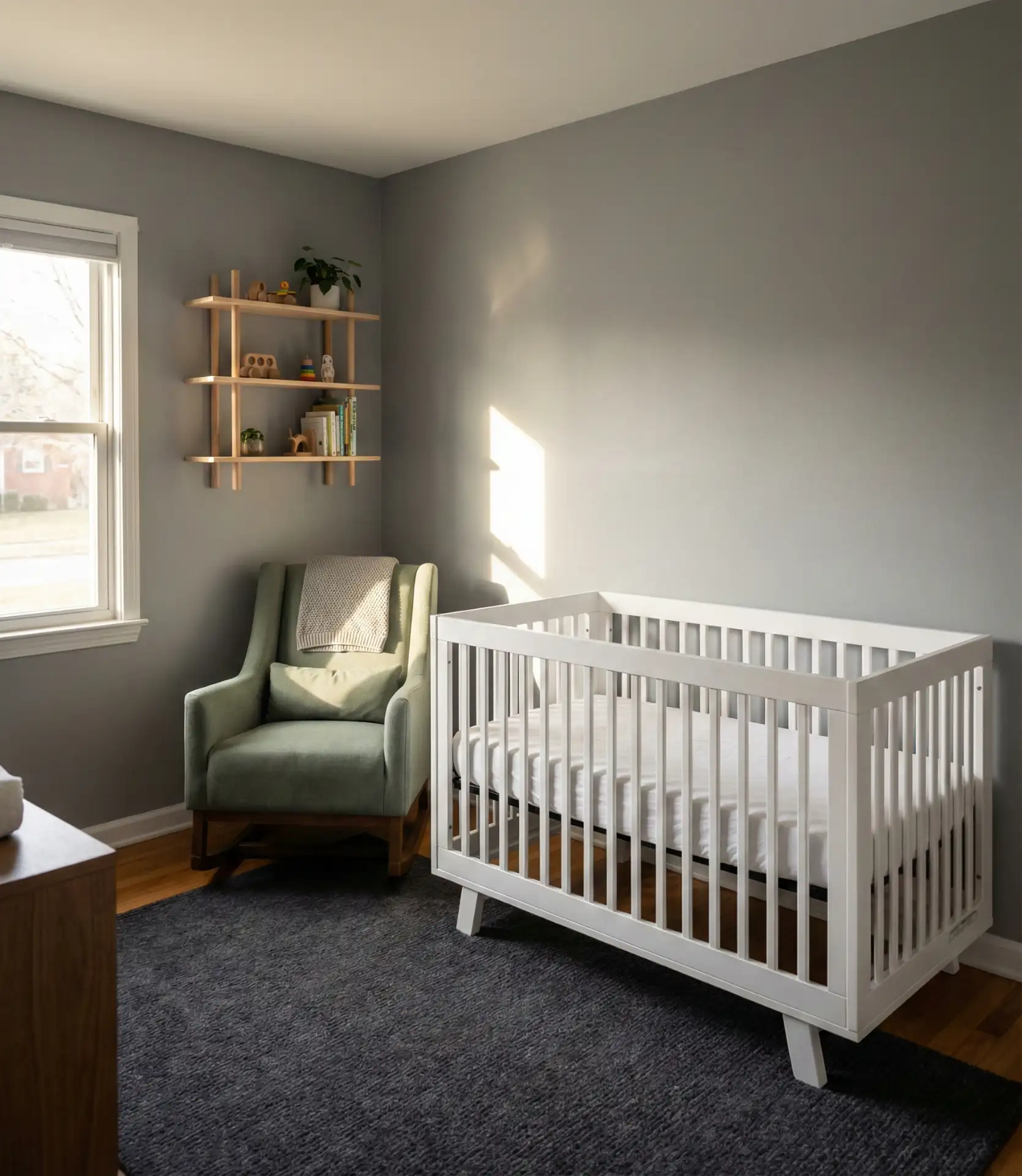 Unisex Green and Gray Harmony 2