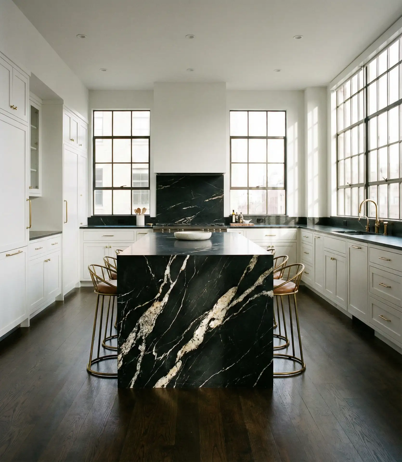 Veined Black Marble for Drama 2