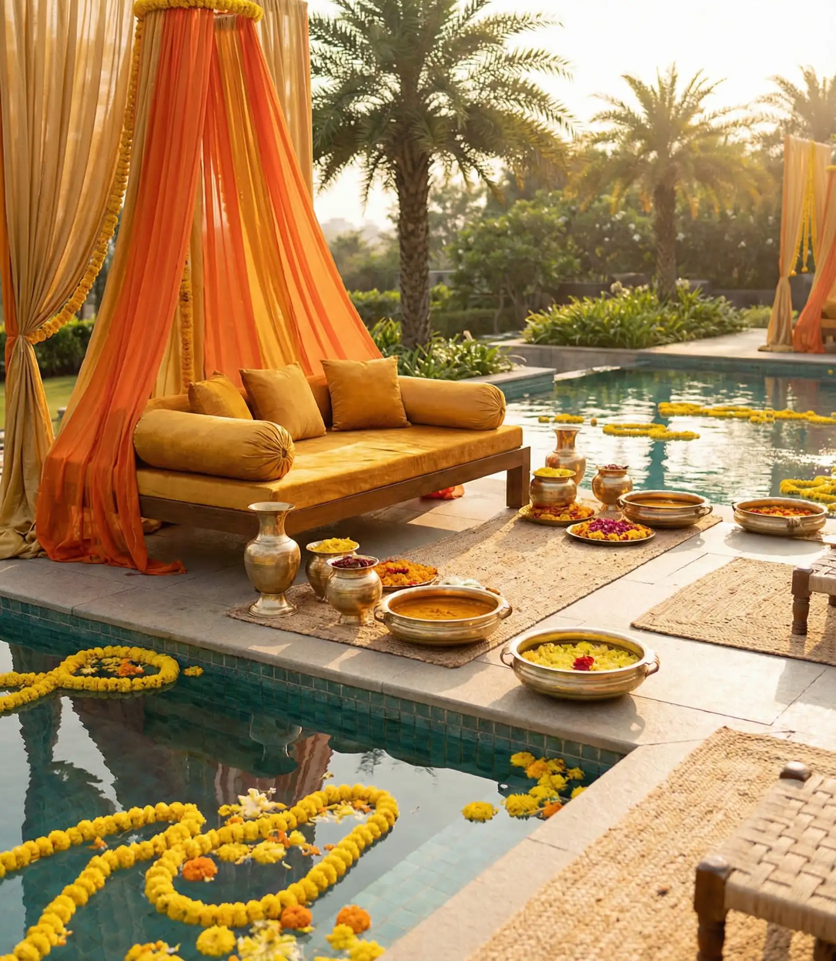 Vibrant Haldi Ceremony Celebration 1